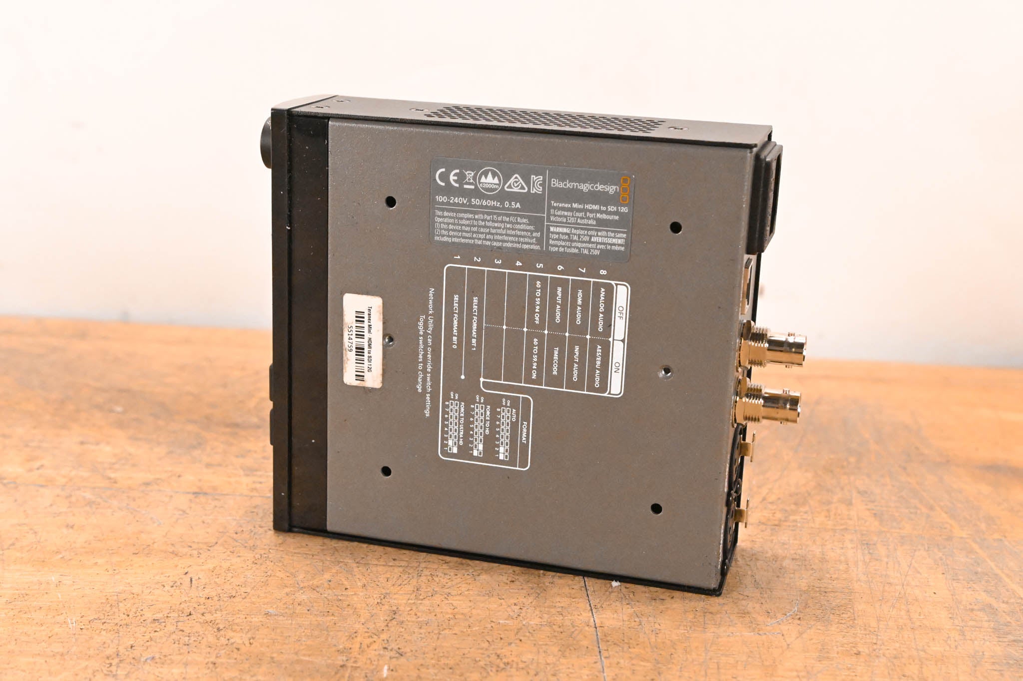 Blackmagic Design Teranex Mini HDMI to SDI 12G w/ Smart Panel