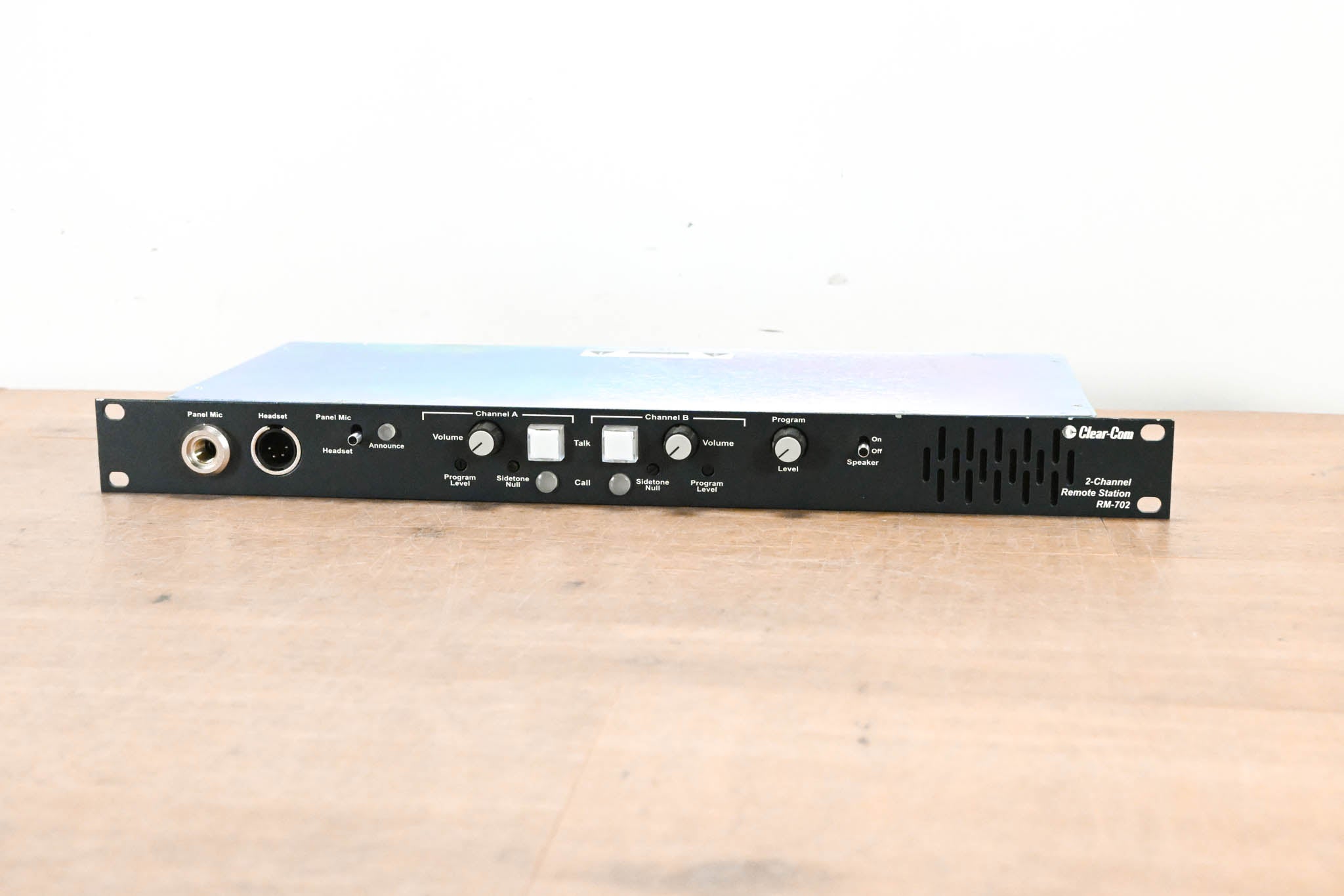 Clear-Com RM-702 1RU 2-Channel Remote Station