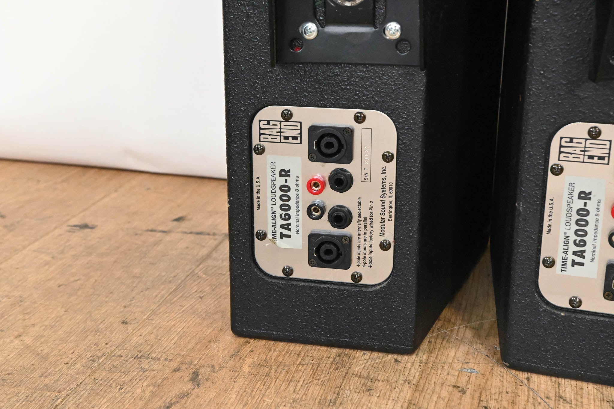 Bag End TA6000-R Two-Way Full Range Loudspeaker (PAIR)
