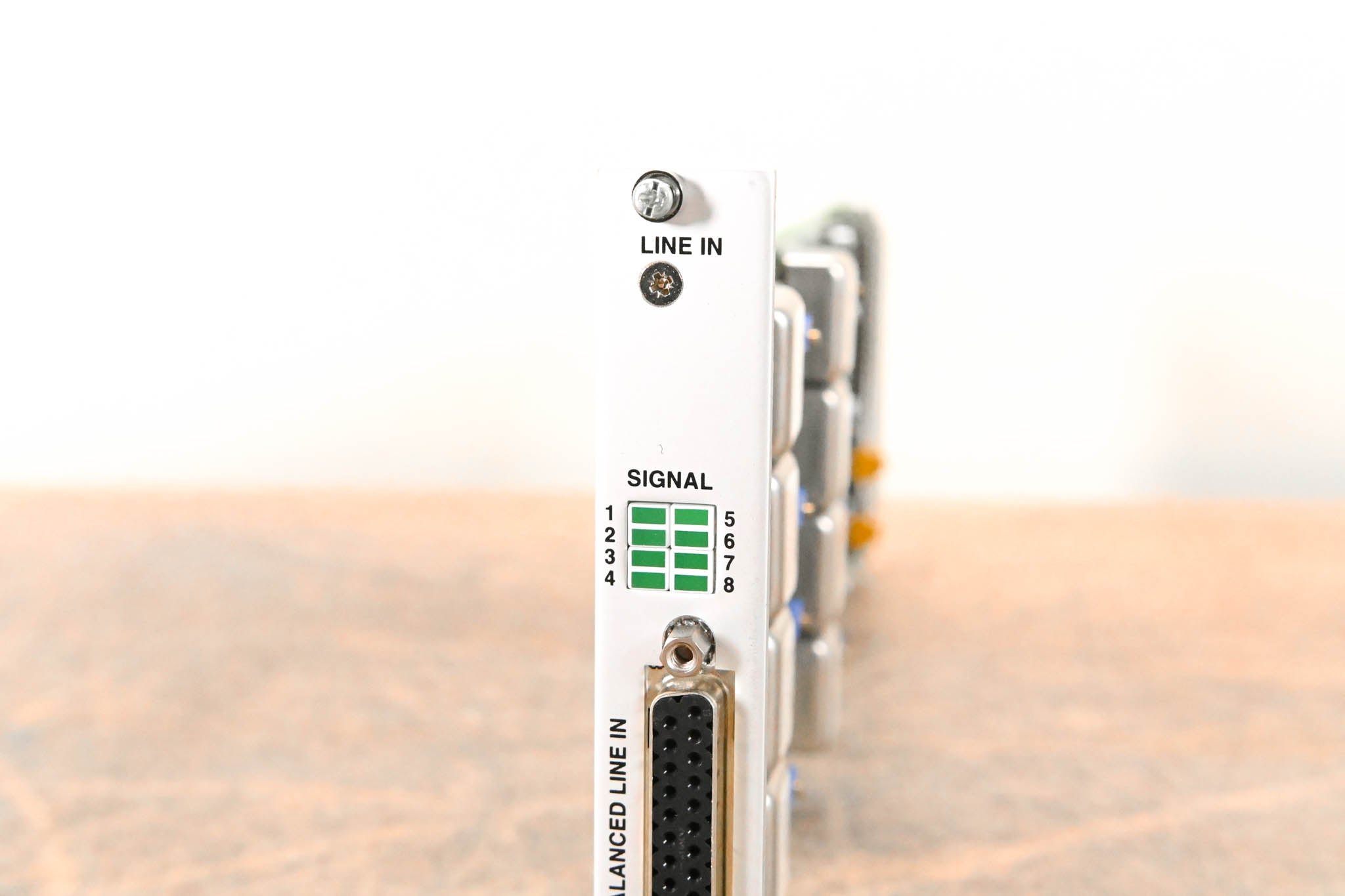 Studer 8-Channel Analog Line In Card for D21m & D23m Modular I/O Systems