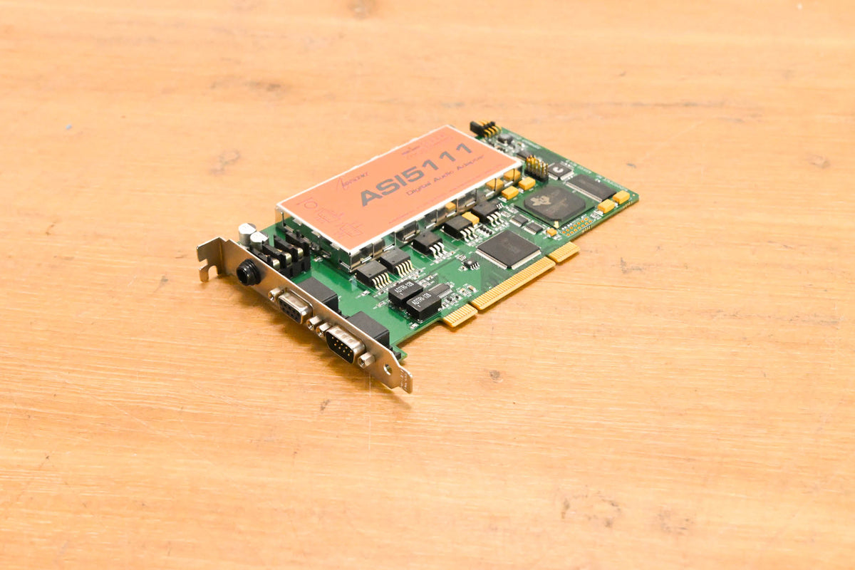 AudioScience ASI5111 Analog & AES/EBU PCI Broadcast Sound Card