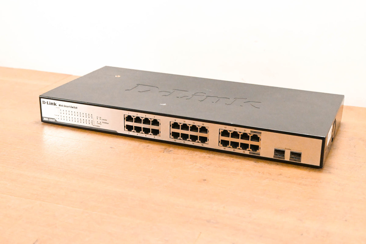 D-Link DGS-1224T Web Smart Copper Gigabit Switch