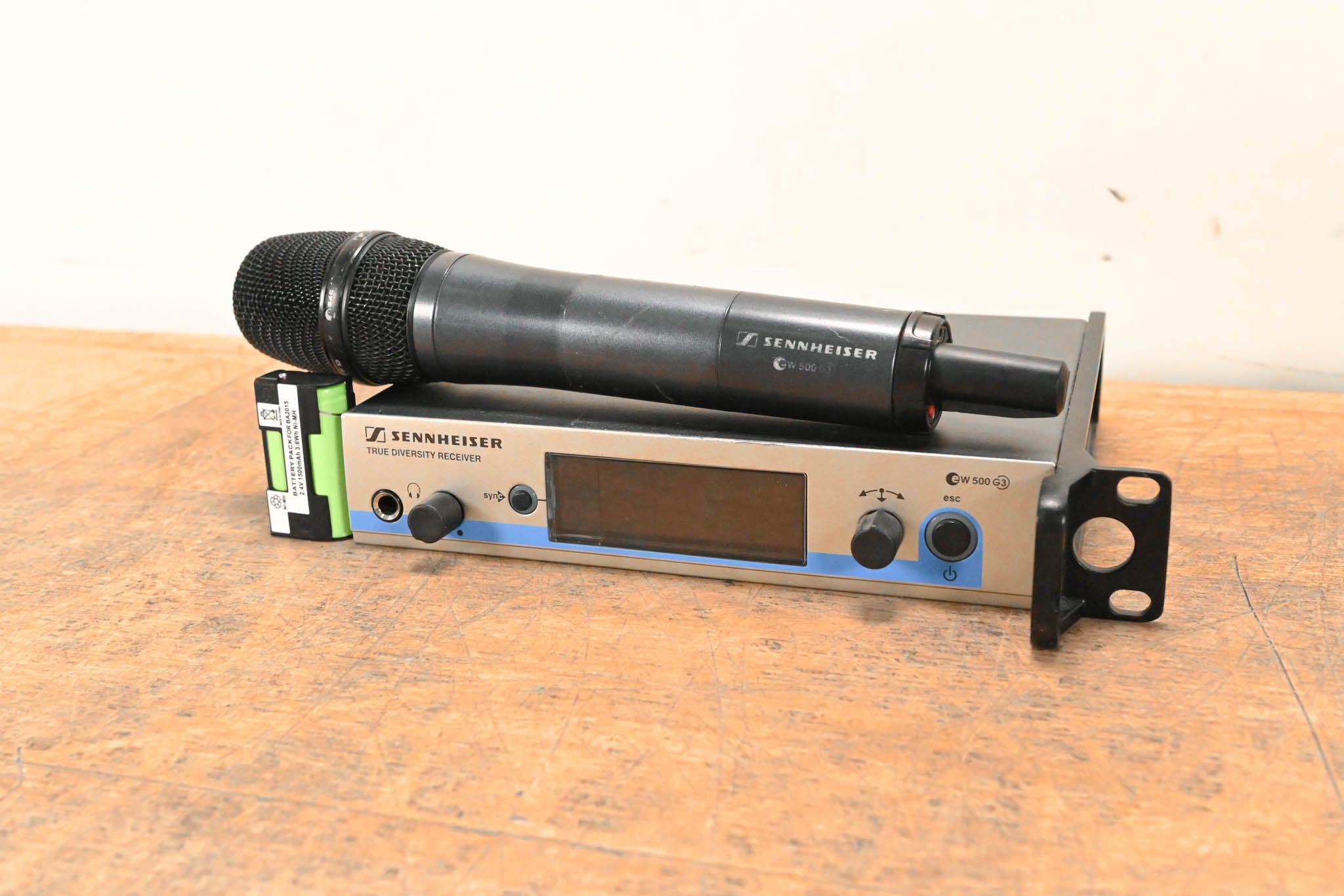 Sennheiser ew 500 G3 Handheld Wireless System - A Range NO POWER SUPPLY