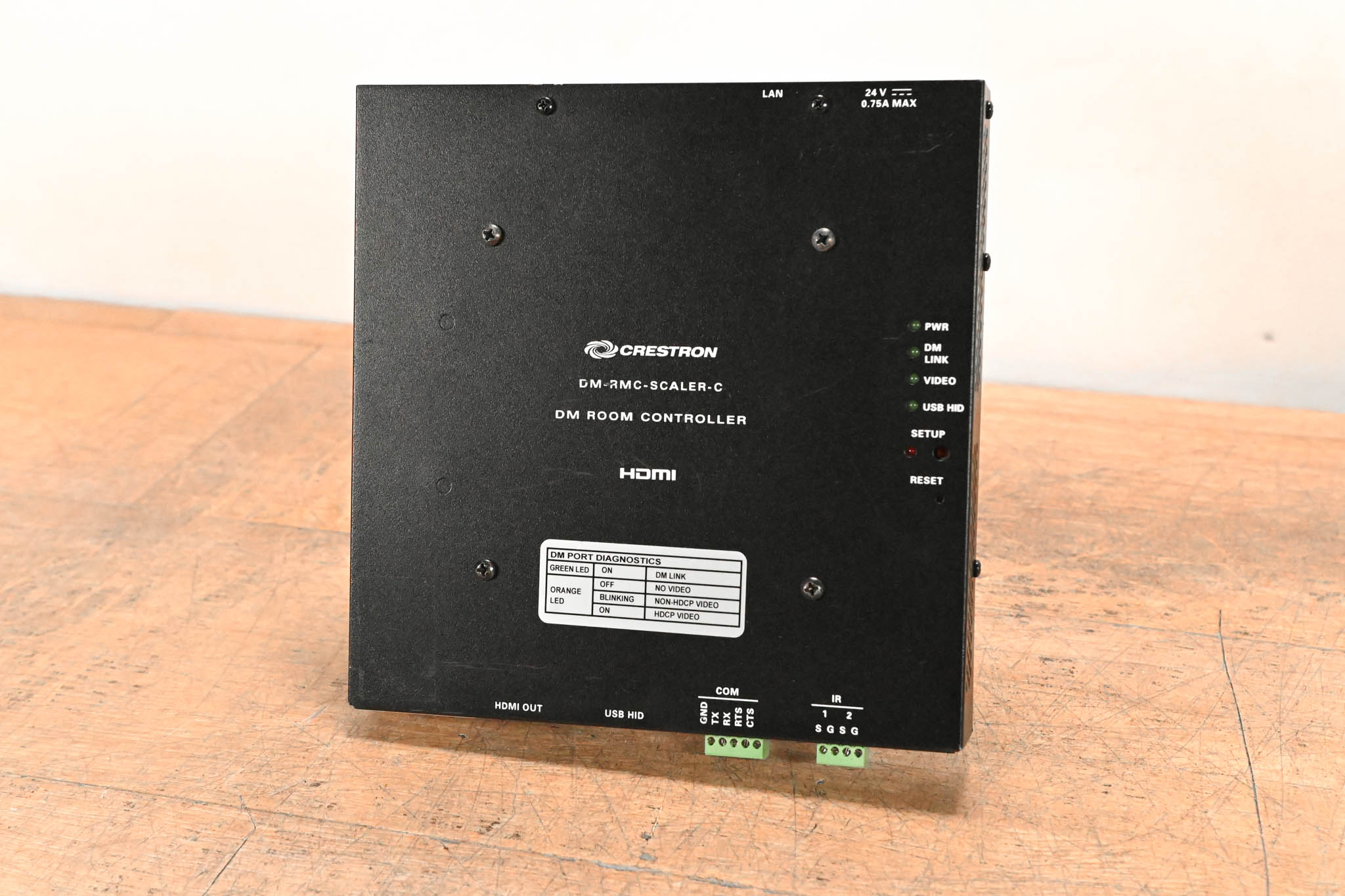 Crestron DM-RMC-SCALER-C Receiver & Room Controller (NO POWER SUPPLY)