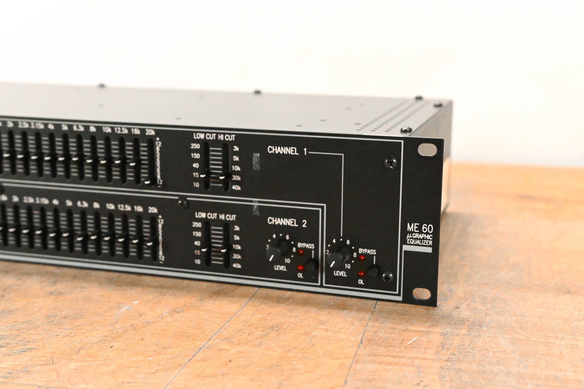 Rane ME 60 Two-Channel 31-Band Graphic Equalizer