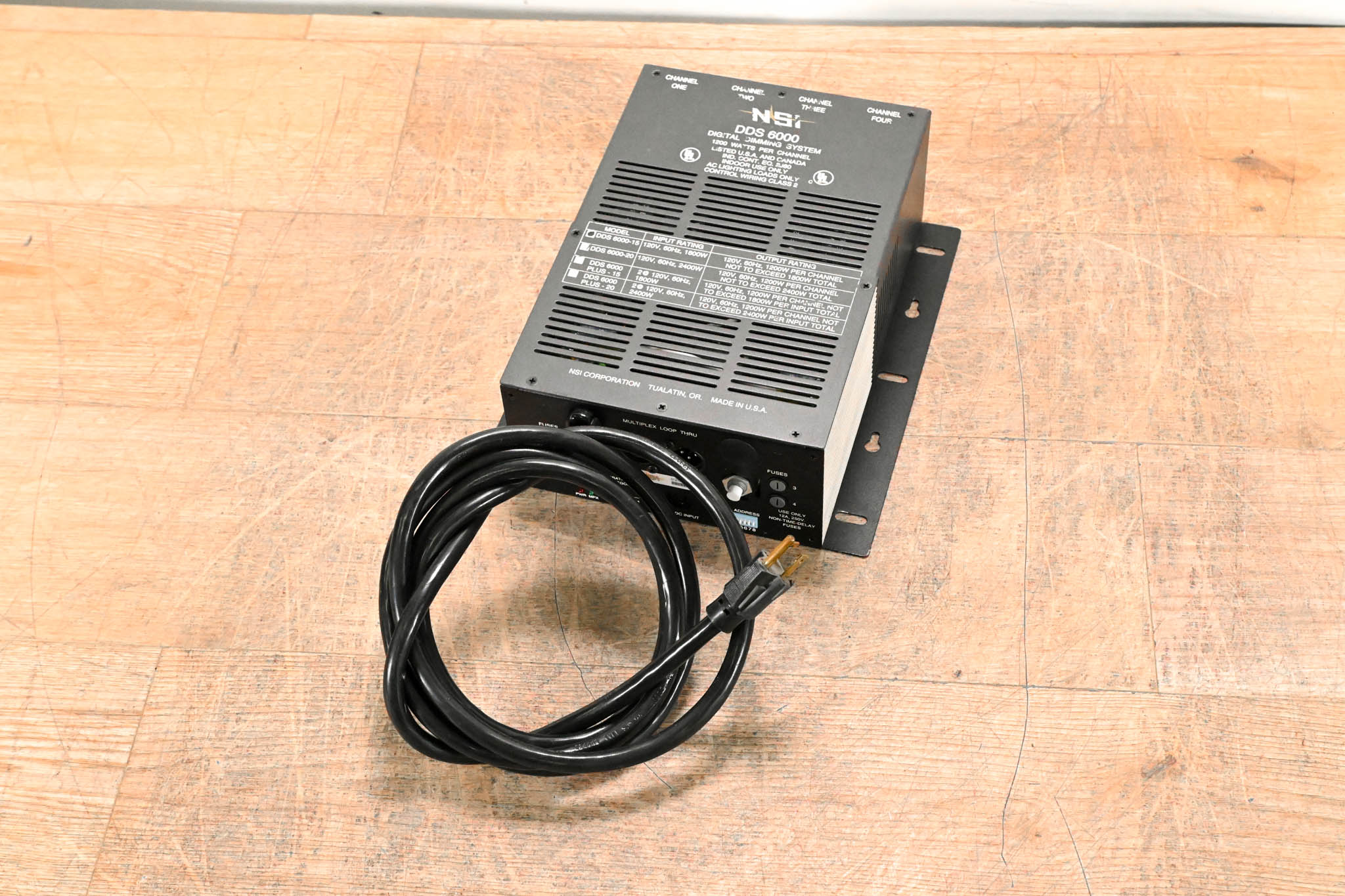 NSI DDS 6000 4-Channel Dimmer Pack