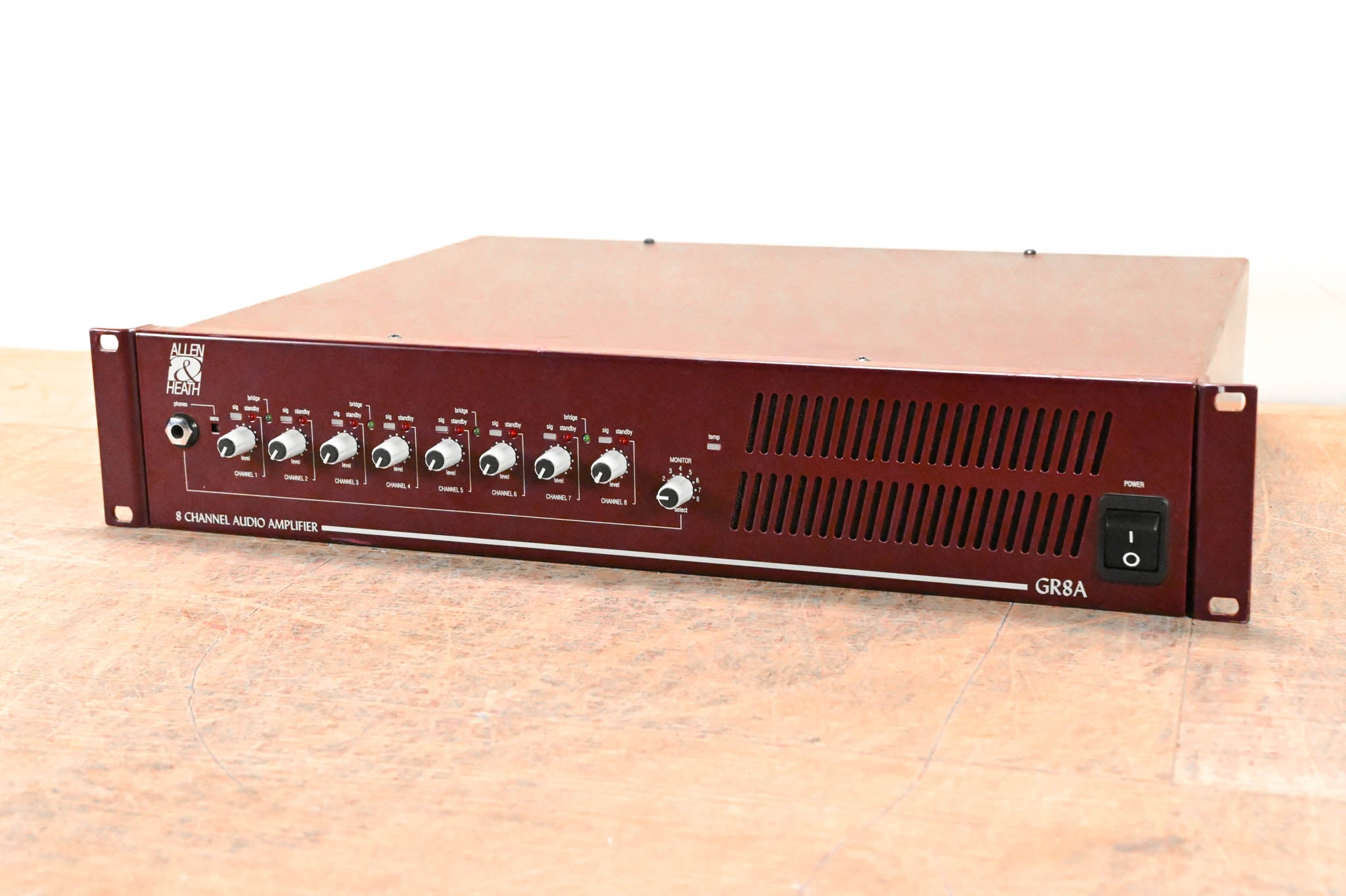 Allen & Heath GR8A 8-Channel Power Amplifier