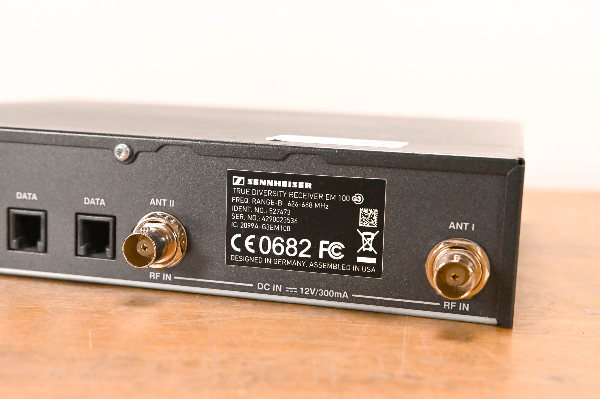 Sennheiser ew 100 G3 Bodypack Wireless System 626-668MHz NO POWER SUPPLY