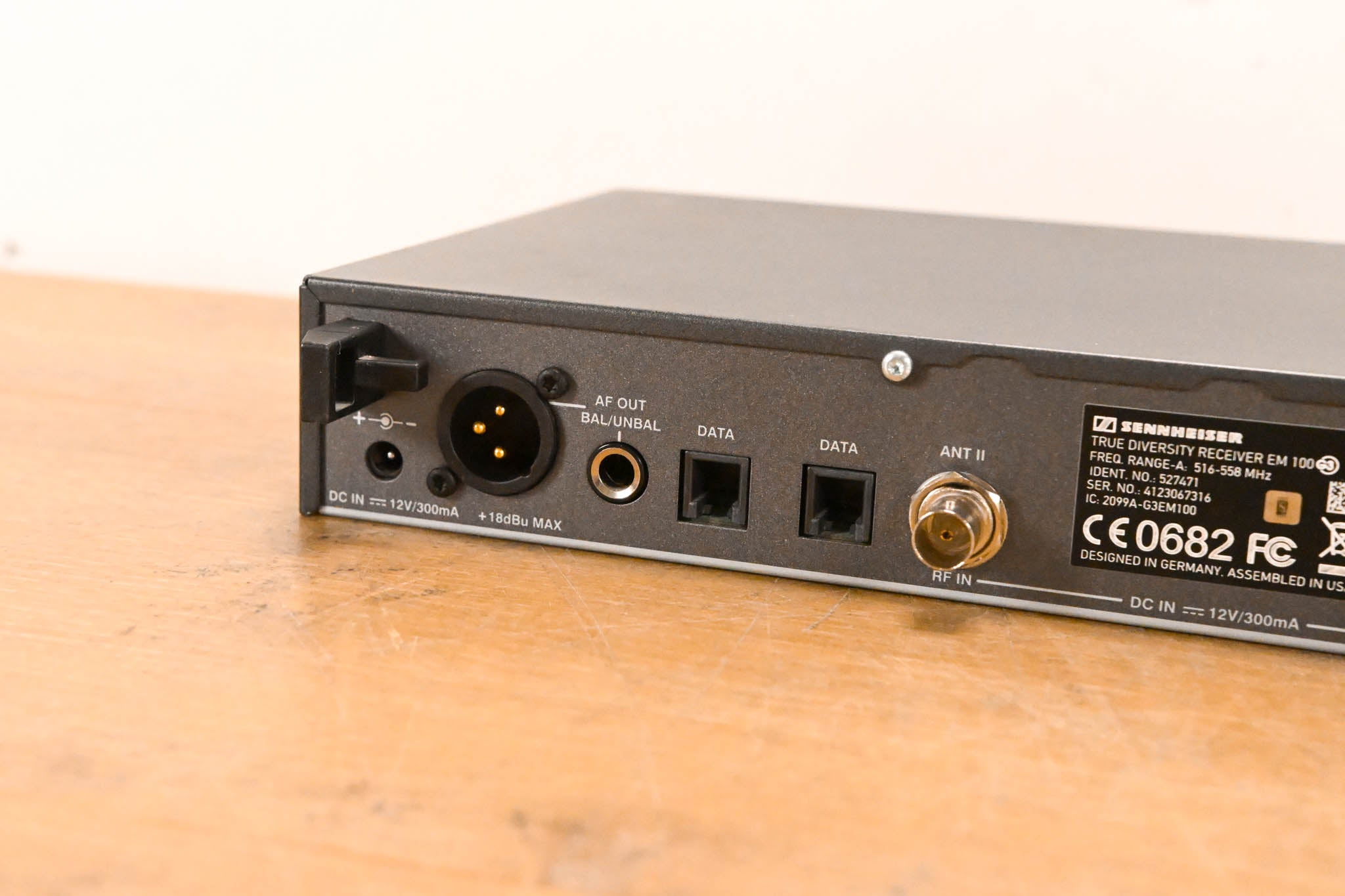 Sennheiser ew 100 G3 Bodypack Wireless System - A Range NO POWER SUPPLY