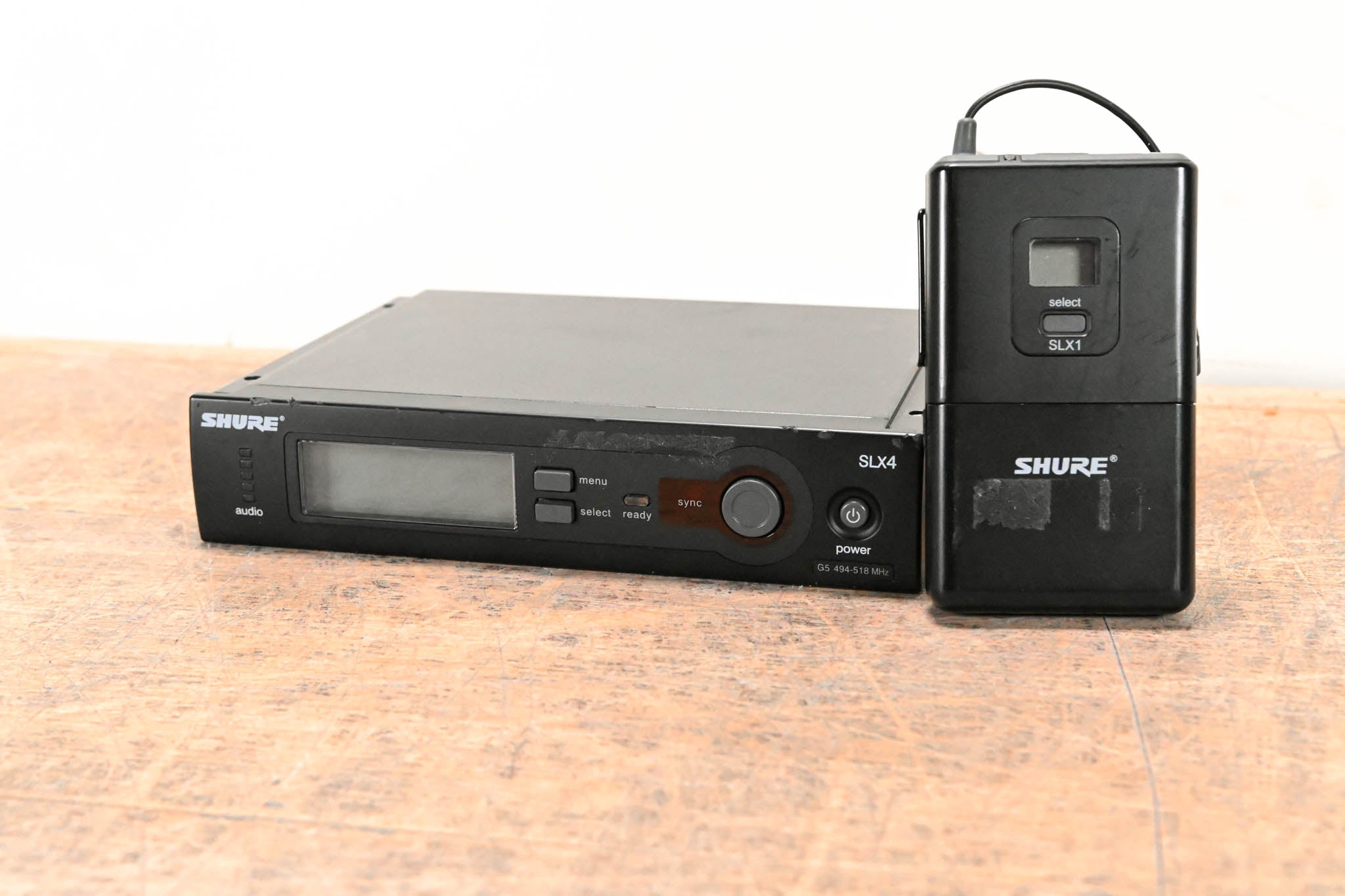 Shure SLX14 Bodypack Wireless System - G5 Band (NO POWER SUPPLY)