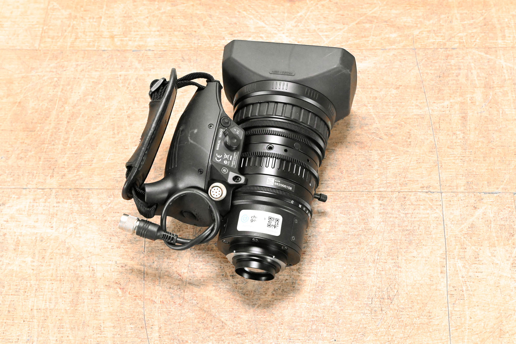 Fujinon XA16sx8BRAM-XB1 2/3" 8.0-128mm Quick Zoom ENG HD Lens