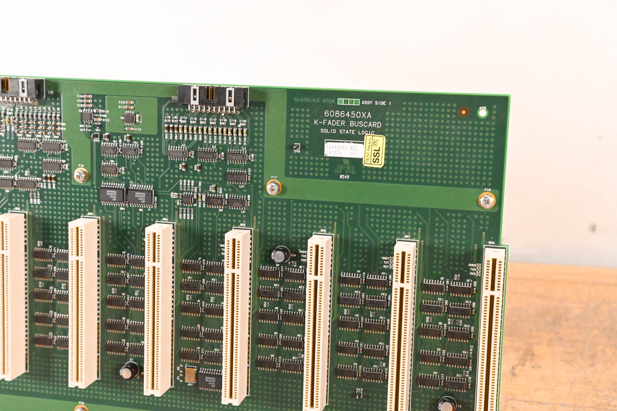 Solid State Logic SSL C300 HD K-Fader Buscard