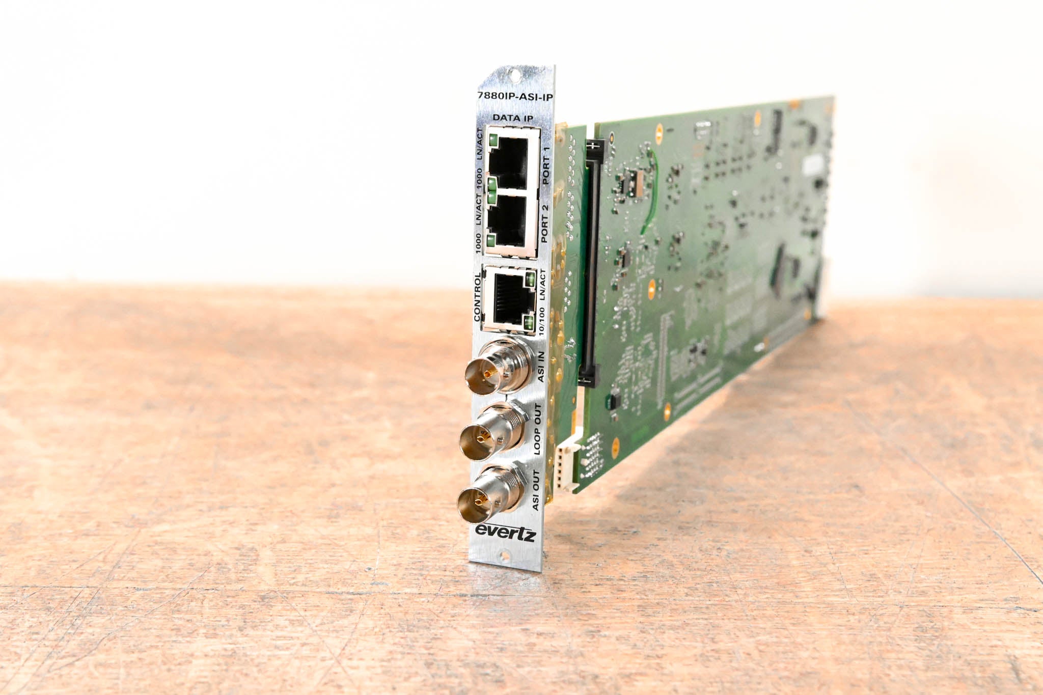 Evertz 7880IP-ASI-IP ASI/SDI IP Encapsulator for 7700/7800 Multiframe