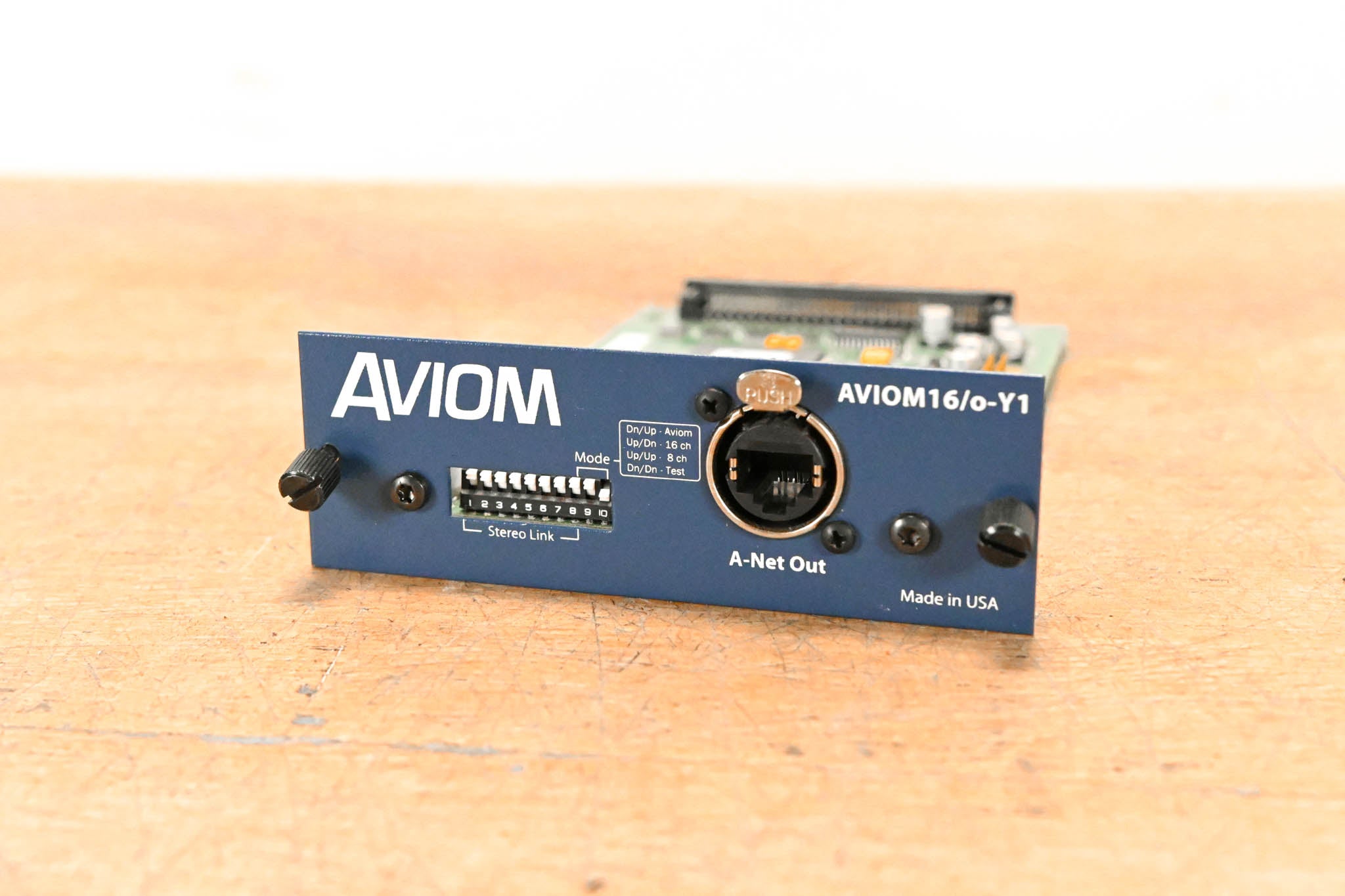 Aviom 16/o-Y1 A-Net Card for Yamaha Digital Products