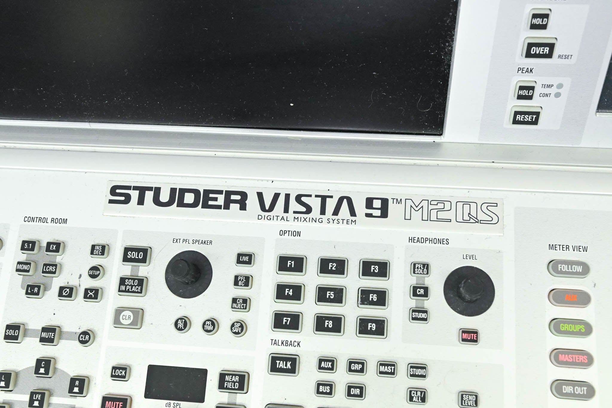 Studer Vista 9 M2 QS Digital Audio Mixing Console