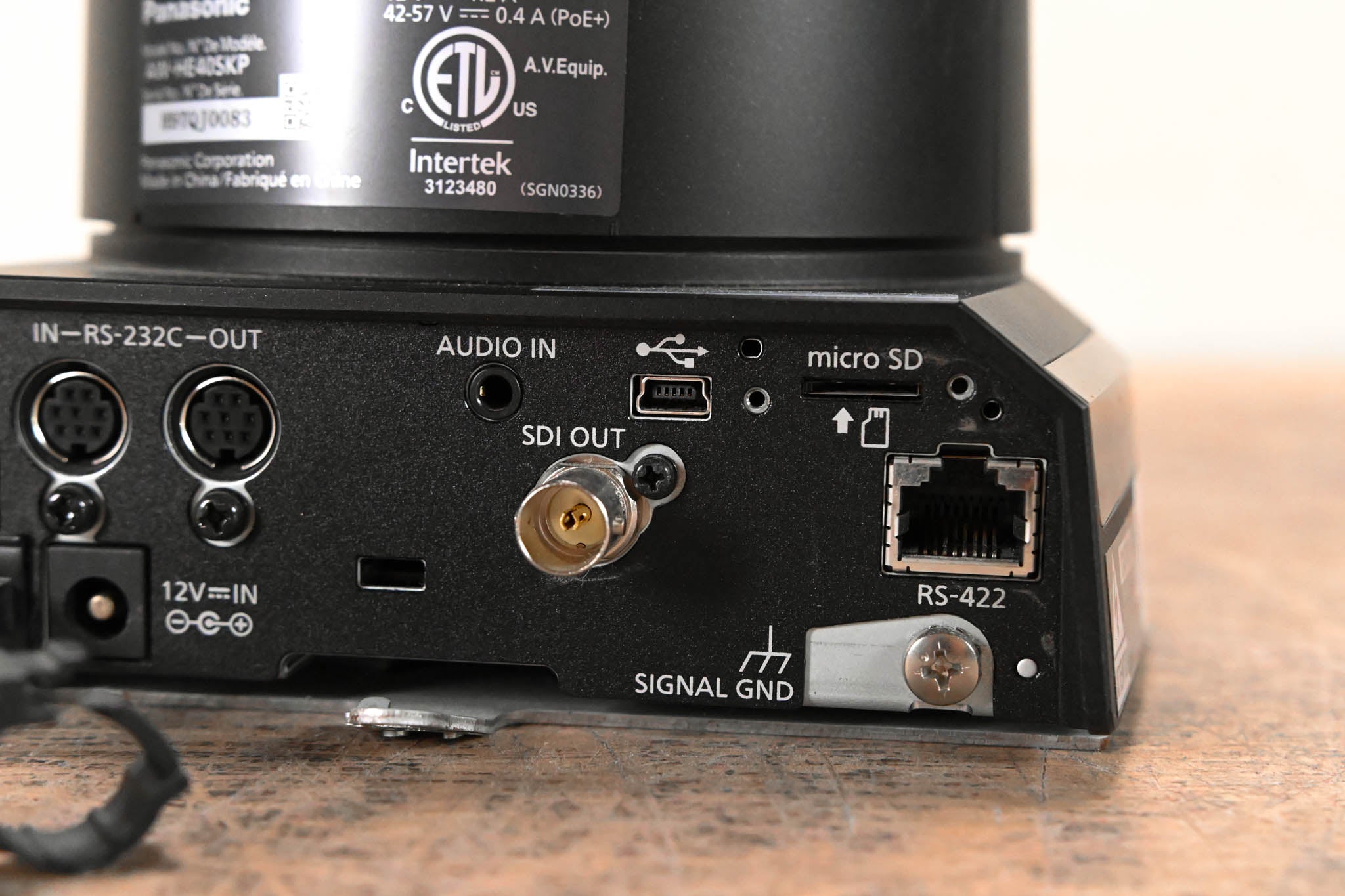 Panasonic AW-HE40SKP PTZ Camera with HD-SDI Output (NO POWER SUPPLY)