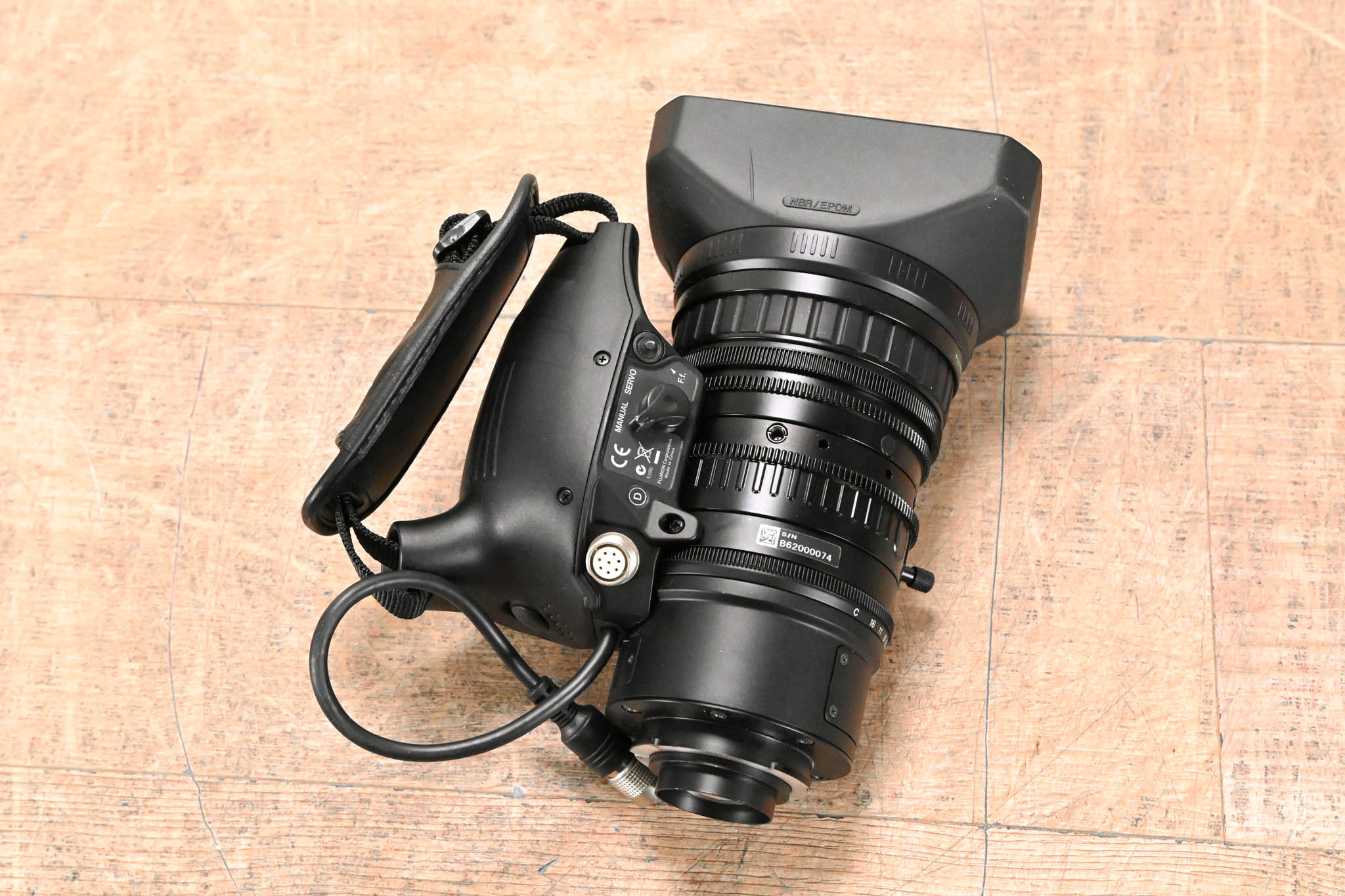 Fujinon XA16sx8BRAM-XB1 2/3" 8.0-128mm Quick Zoom ENG HD Lens