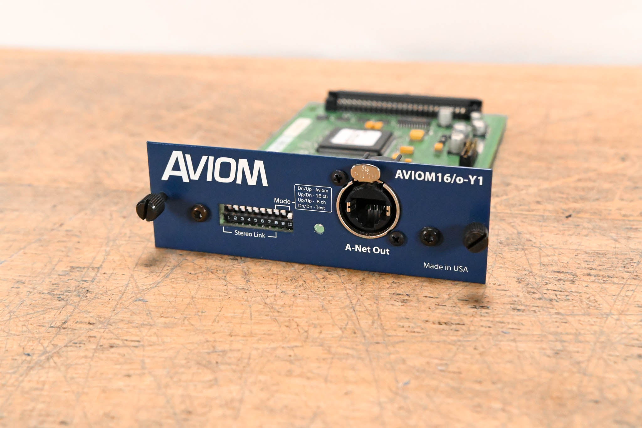 Aviom 16/o-Y1 A-Net Card for Yamaha Digital Products