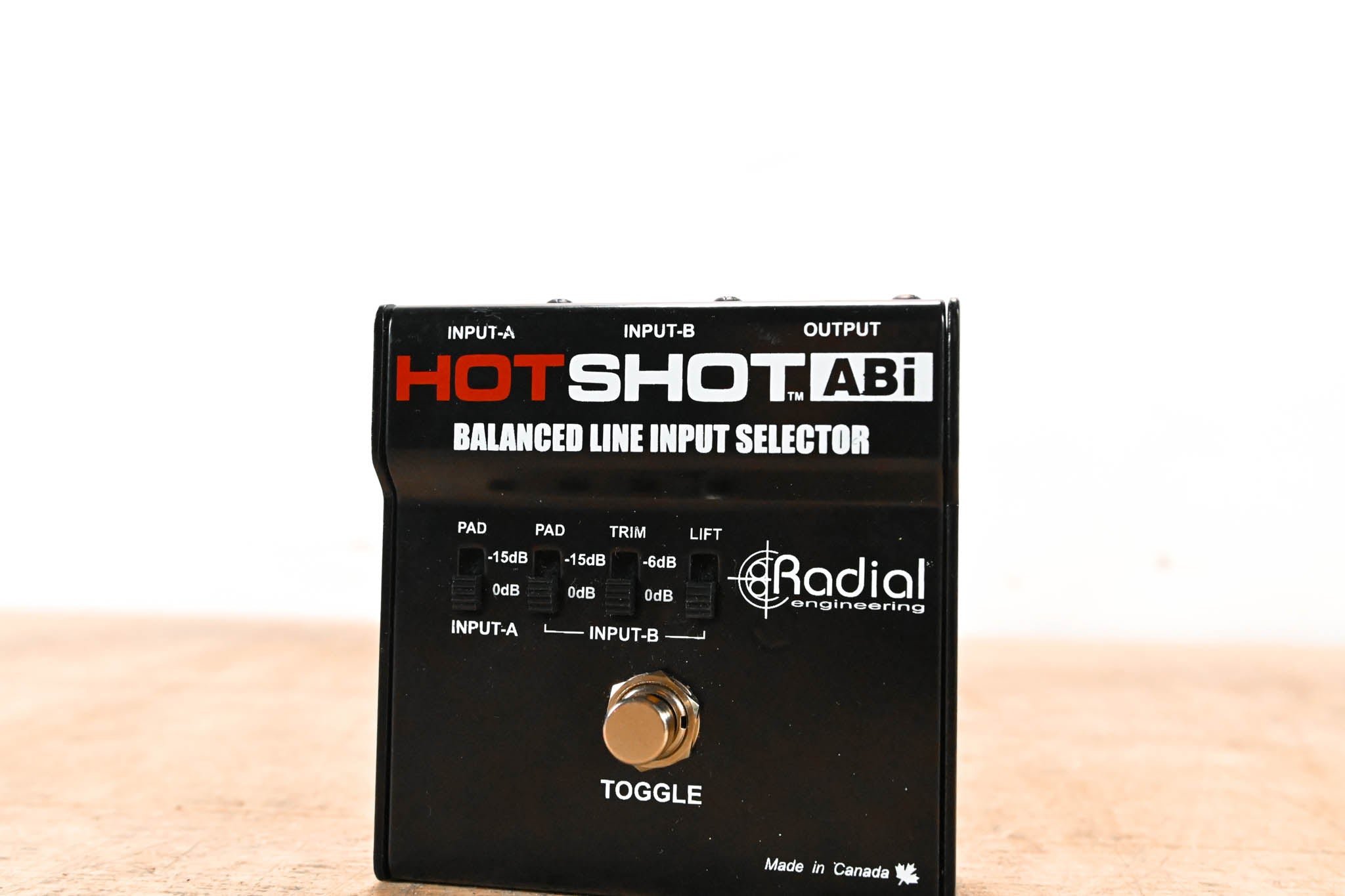 Radial Engineering Hotshot ABi Balanced Line Input Selector