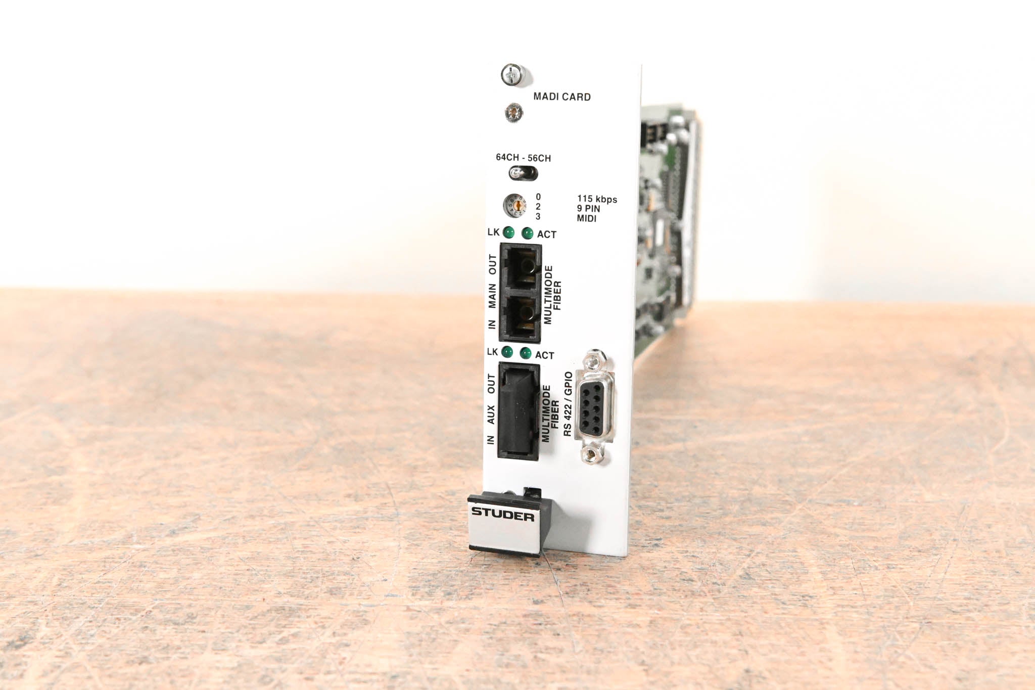 Studer MADI I/O Card for D21m Modular I/O System