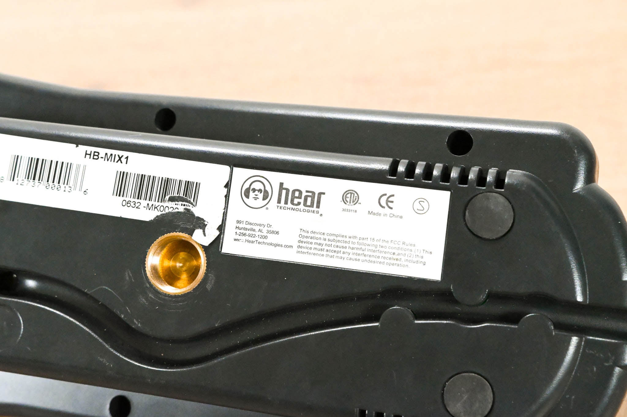 Hear Technologies HB-MIX1 Hear Back Personal Monitor Mixer