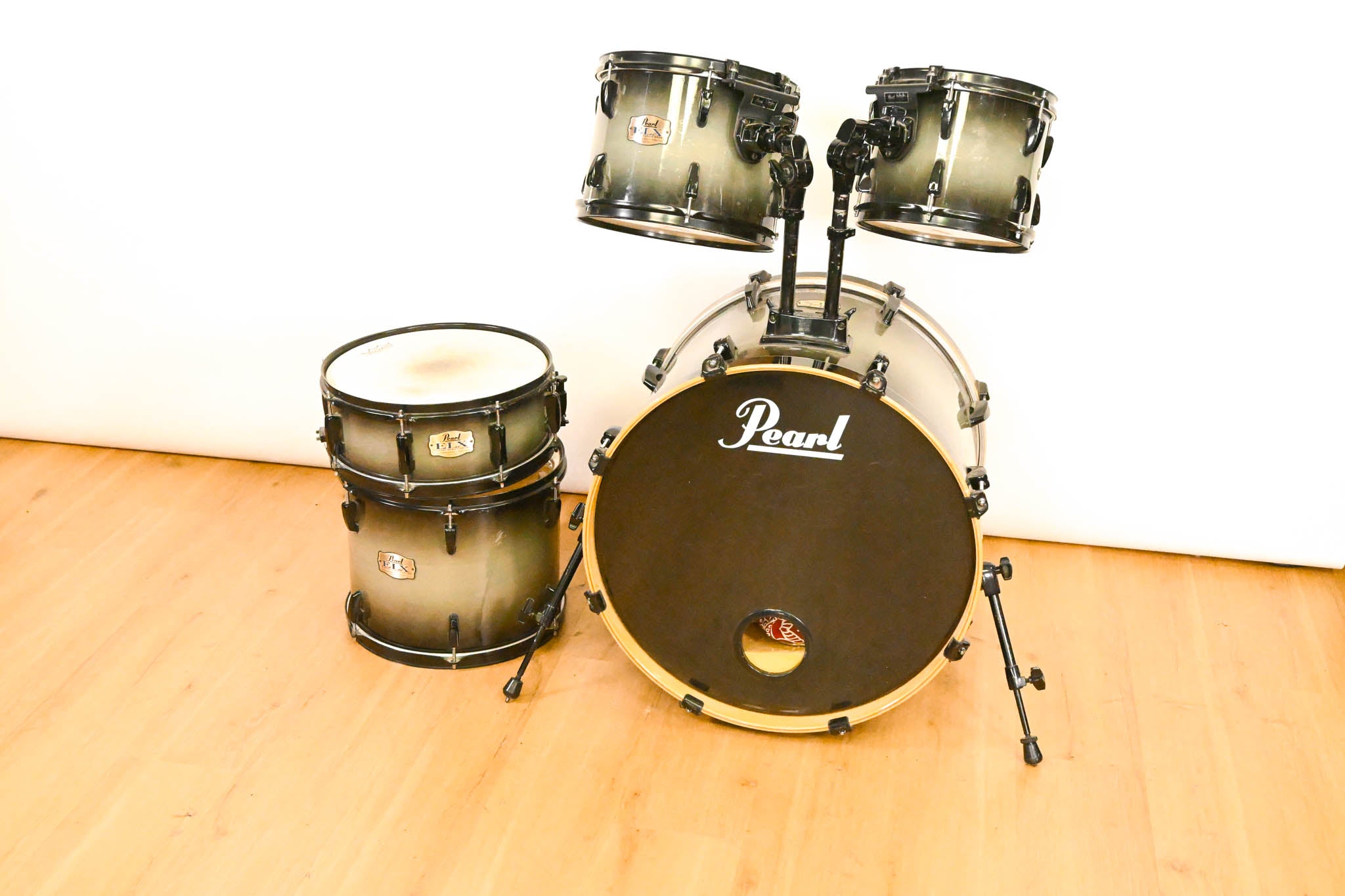 Pearl Export ELX 5-Piece Drum Kit - Black Burst Finish