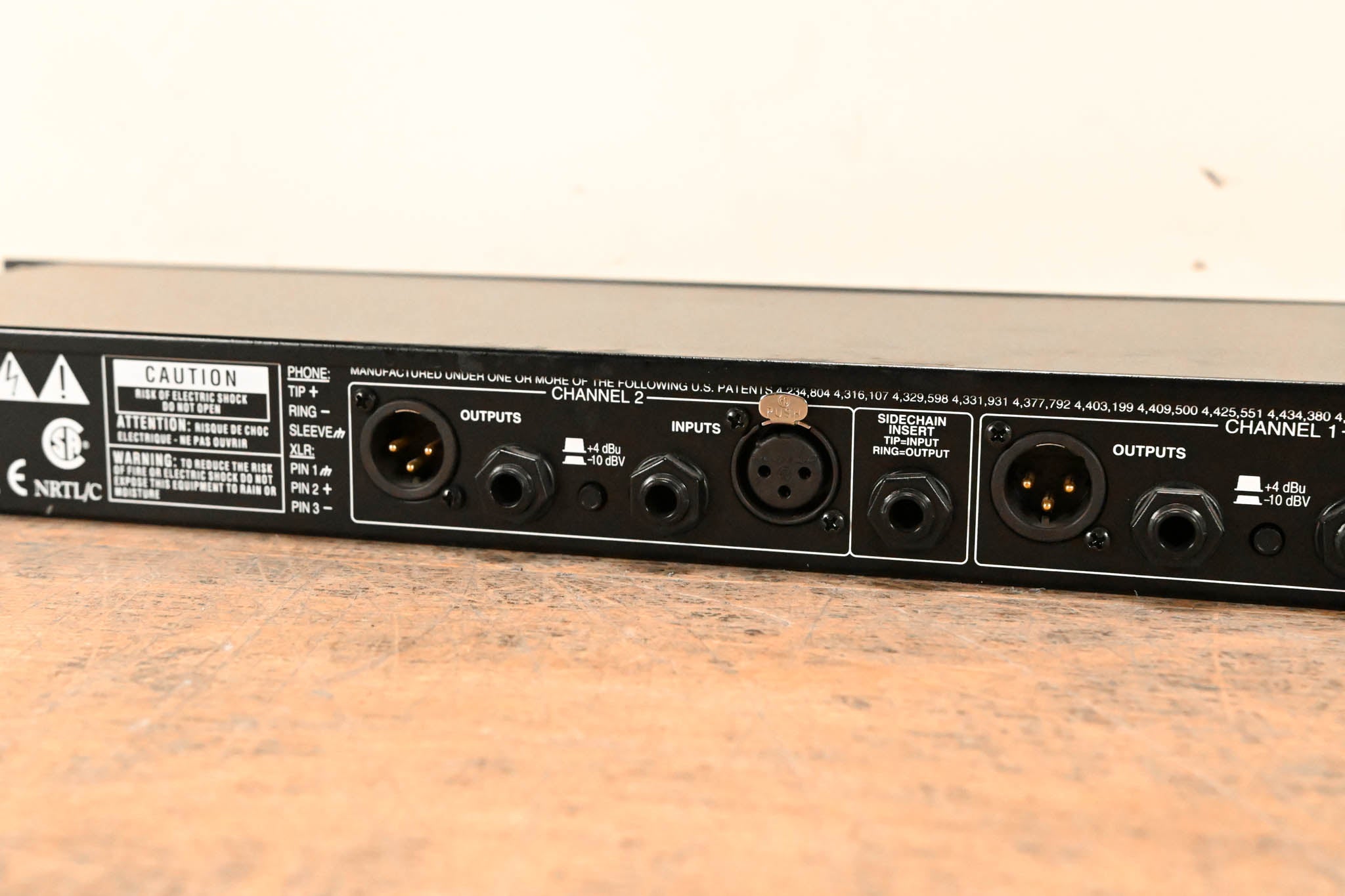 dbx 266XL 2-Channel Compressor/Gate