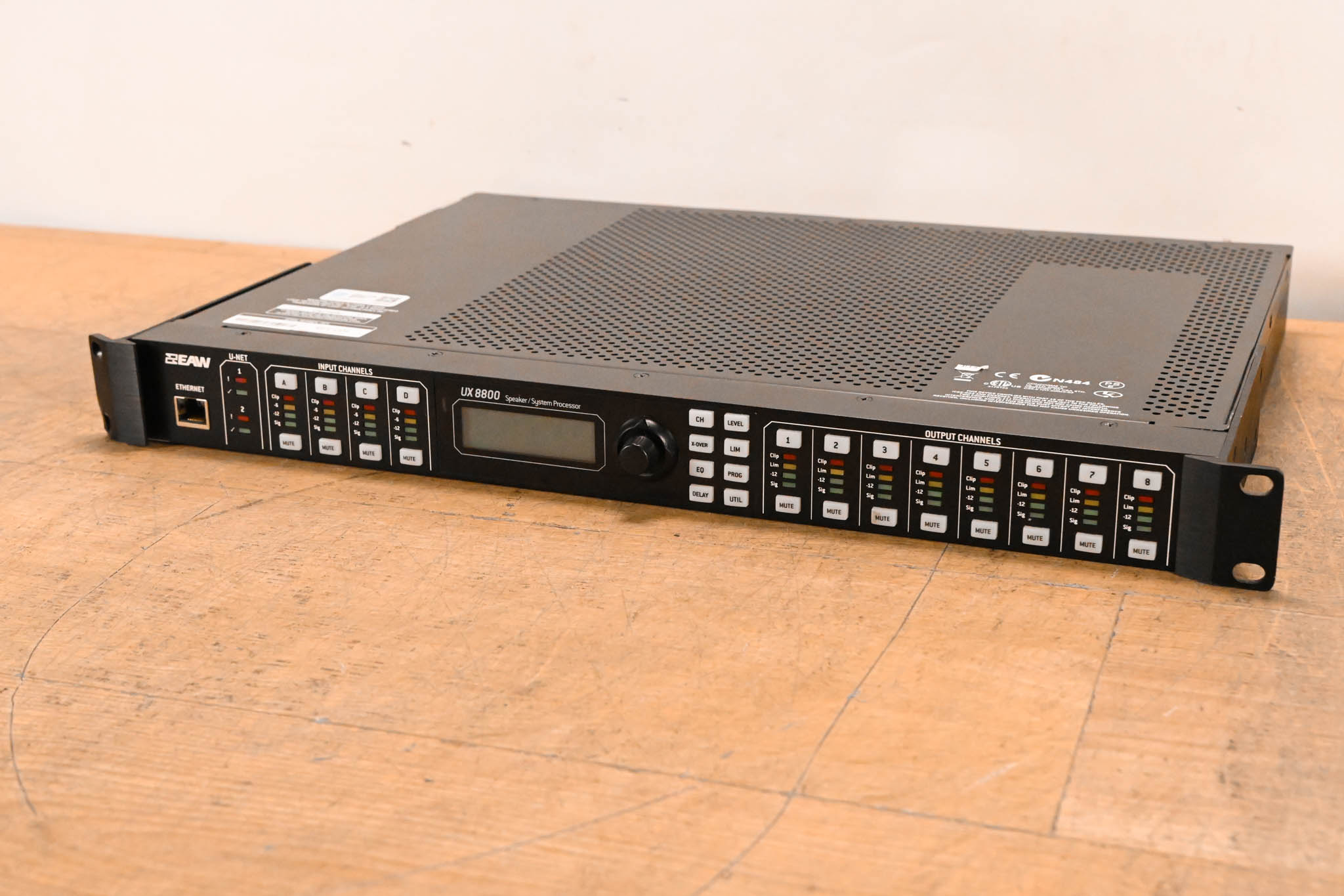 EAW UX8800 4x8 Digital Signal Processor