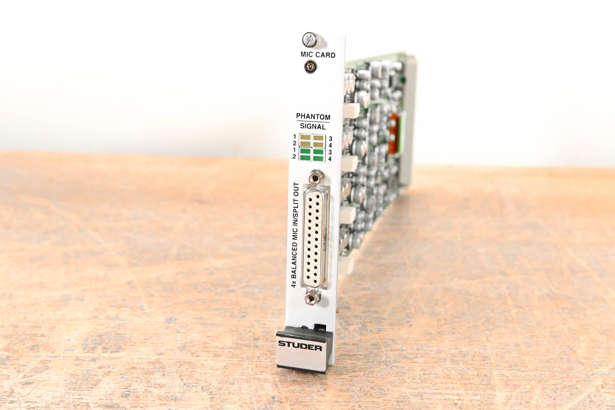 Studer Mic/Line In Card for D21m Modular I/O System