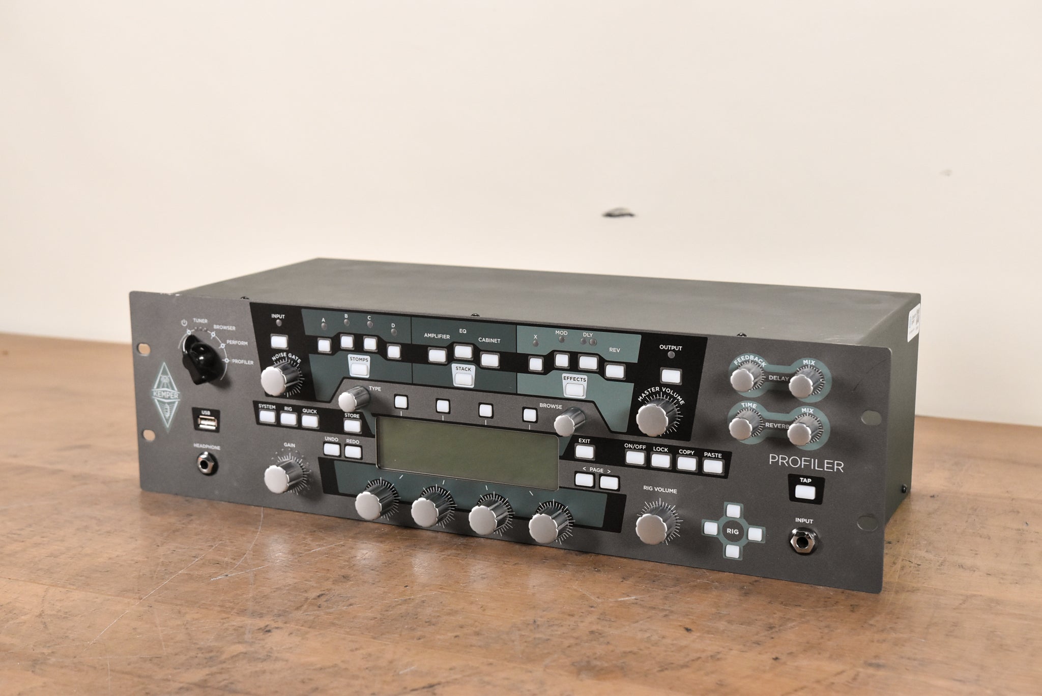 Kemper Profiler Rack Rackmount Profiling Amp Head