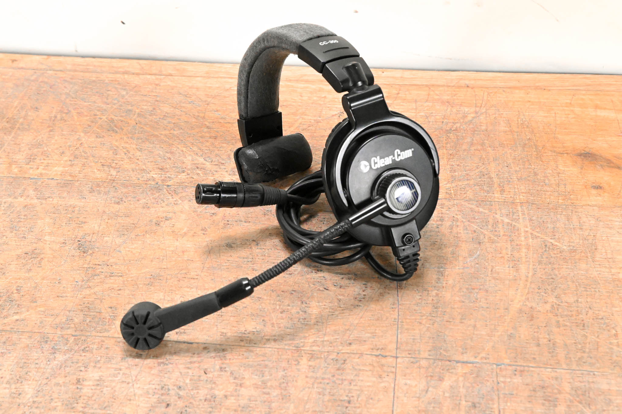 Clear-Com CC-300-X4 Single-Ear Intercom Headset with 4-Pin XLR Connector