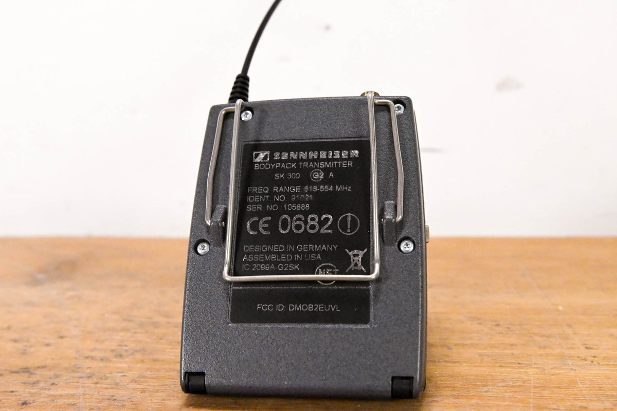 Sennheiser ew 300 G2 Bodypack Wireless System - 518-554MHz (NO PSU)