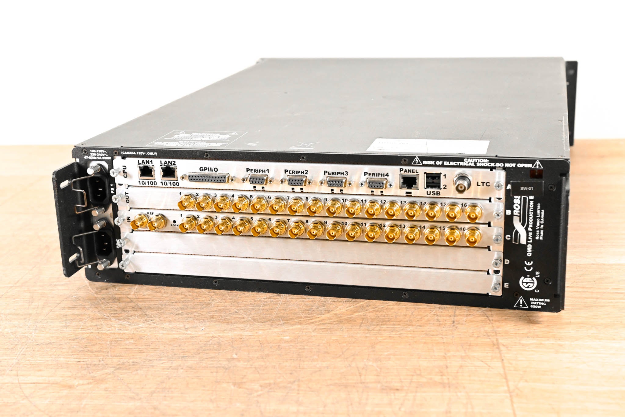 Ross Vision QMD 1 M/E Video Switcher with Vision 1 Panel