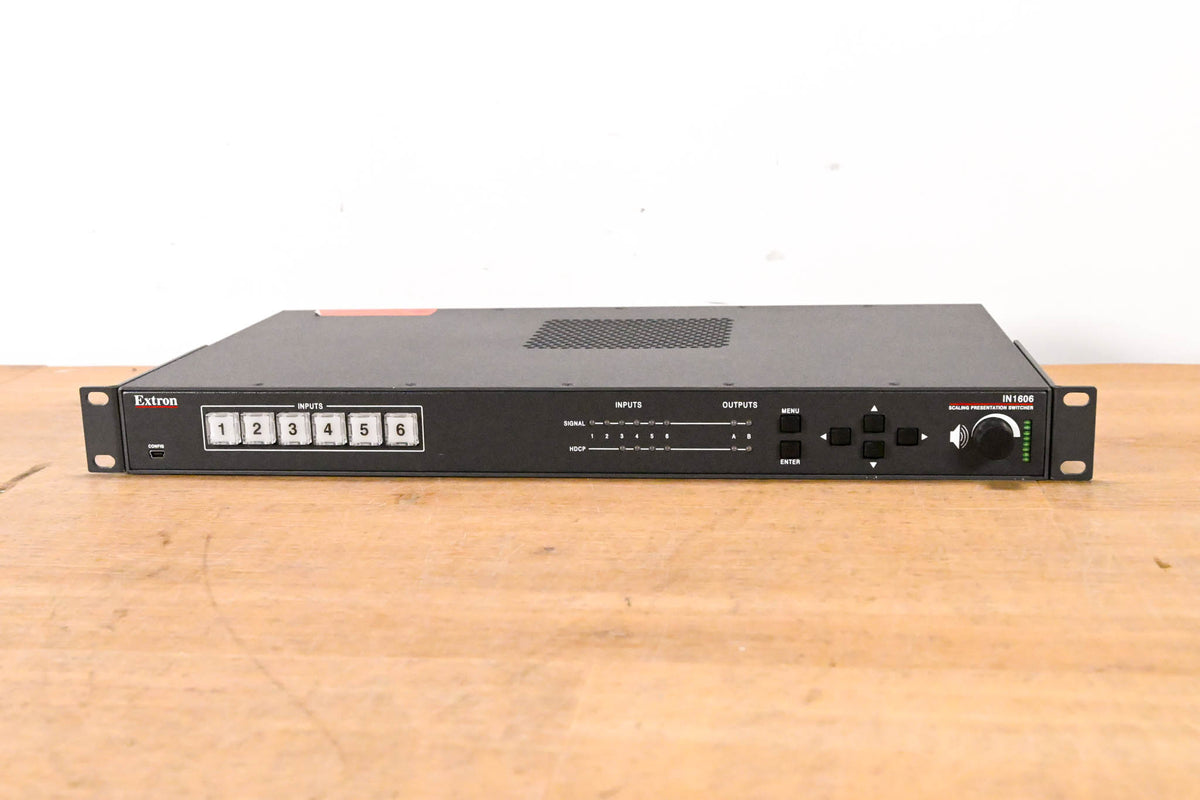 Extron IN1606 Six-Input Scaling Presentation Switcher