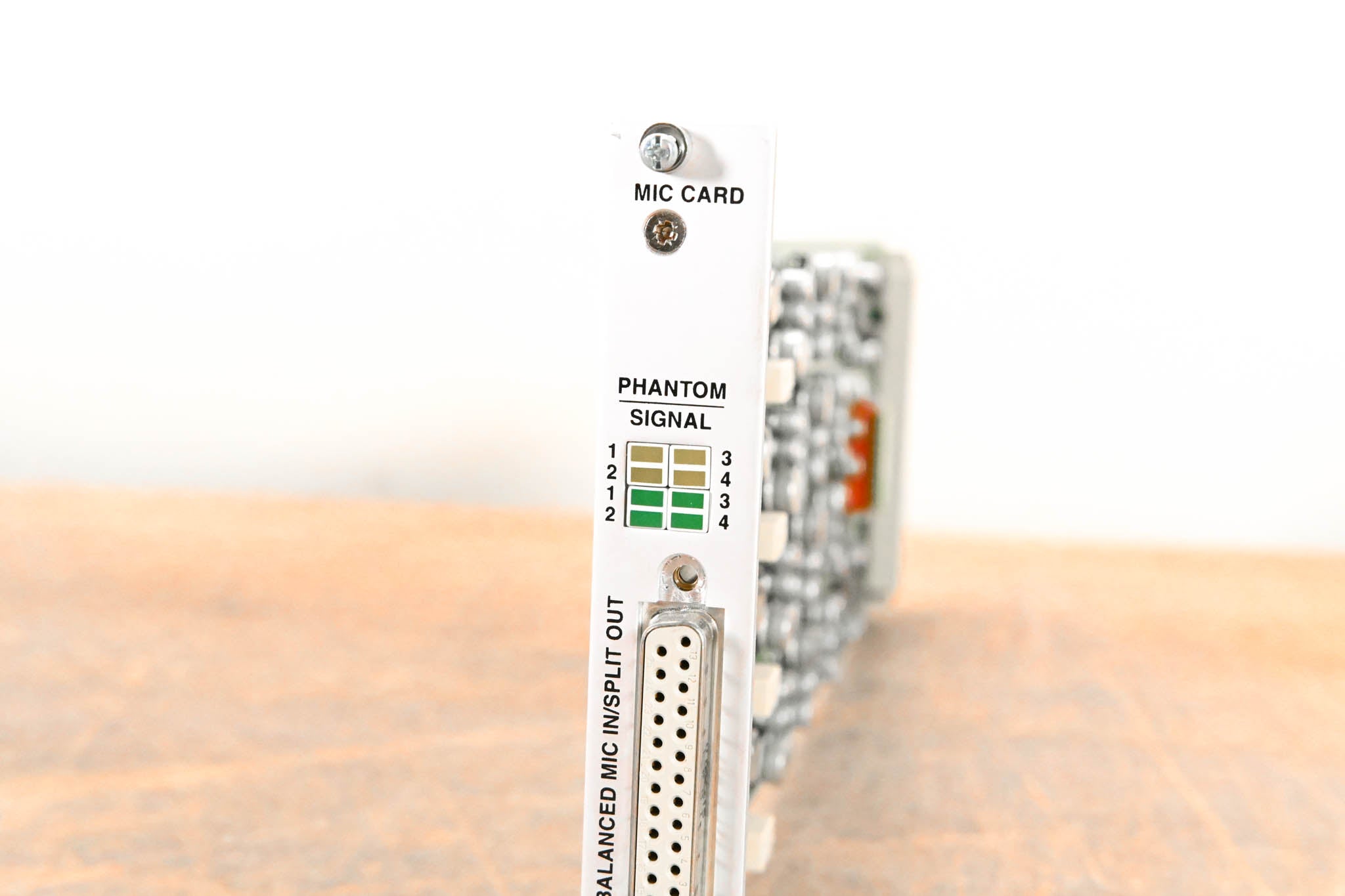 Studer Mic/Line In Card for D21m Modular I/O System