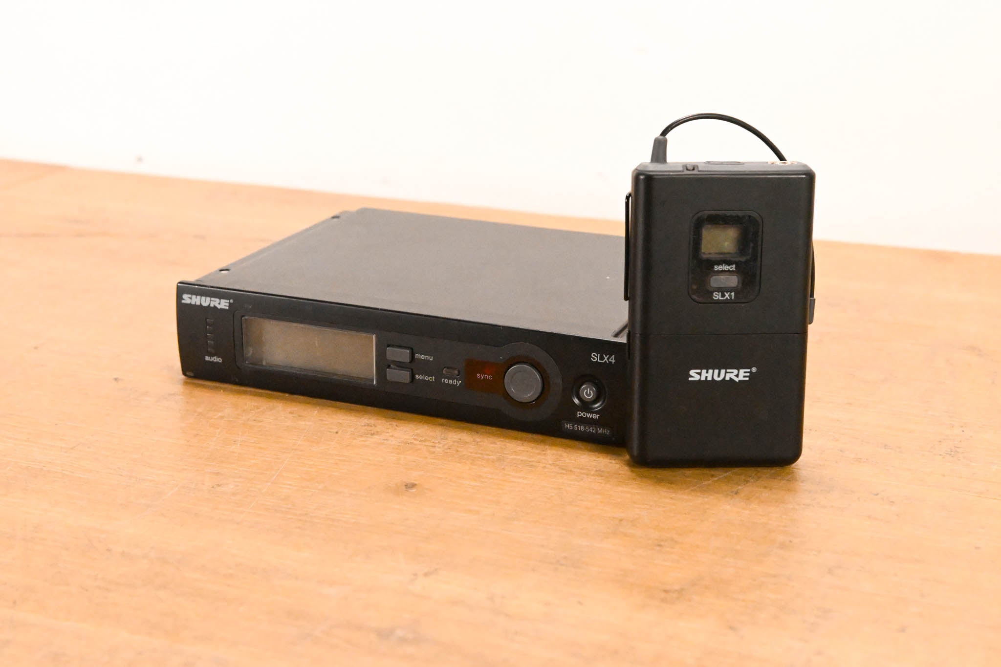 Shure SLX14-H5 Wireless Bodypack System - 518-542 MHz (NO POWER SUPPLY)
