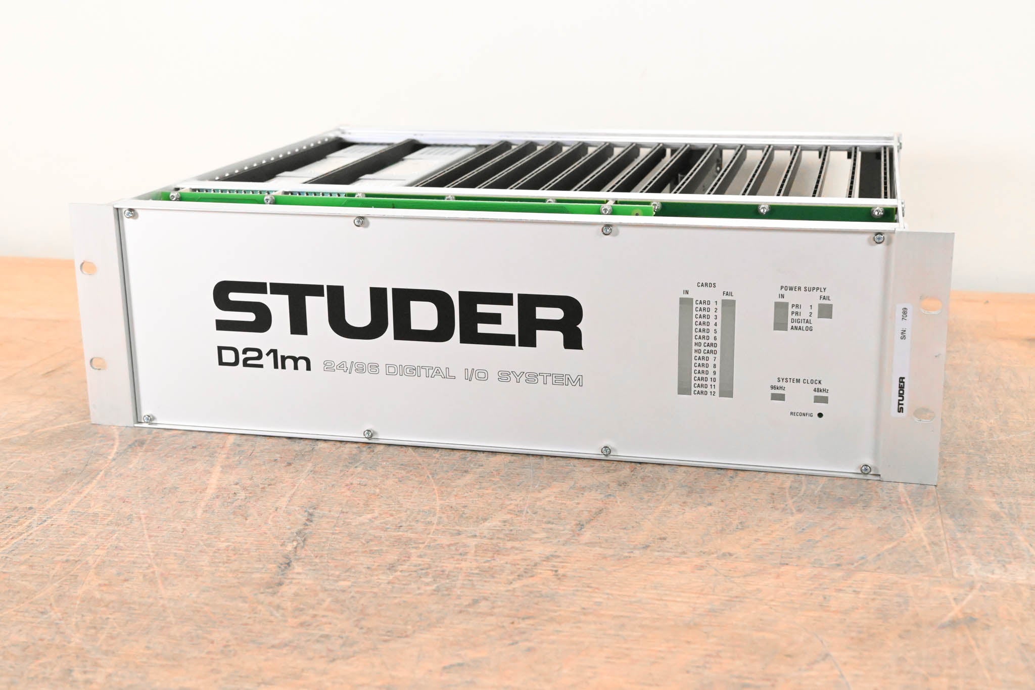 Studer D21m Modular I/O System with Madi HD Link Card
