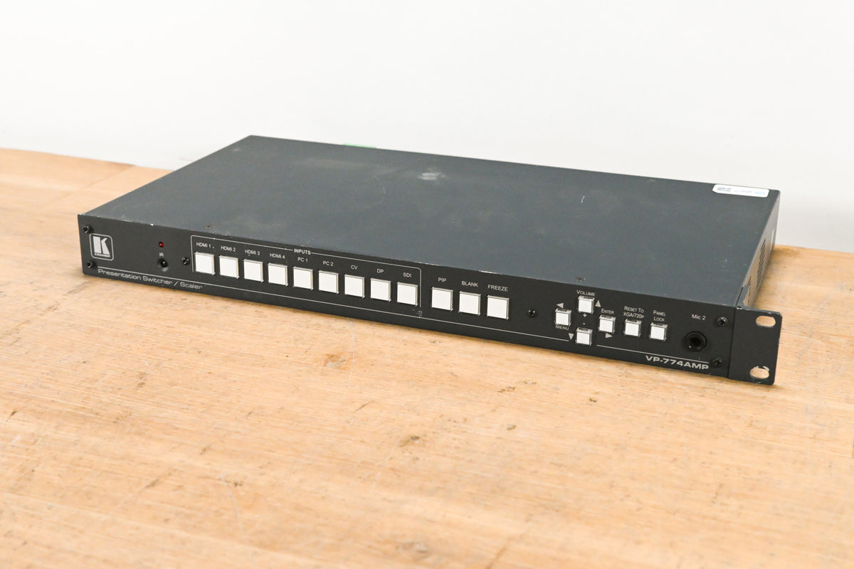Kramer VP-774AMP HDMI & HDBaseT Presentation Switcher/Scaler