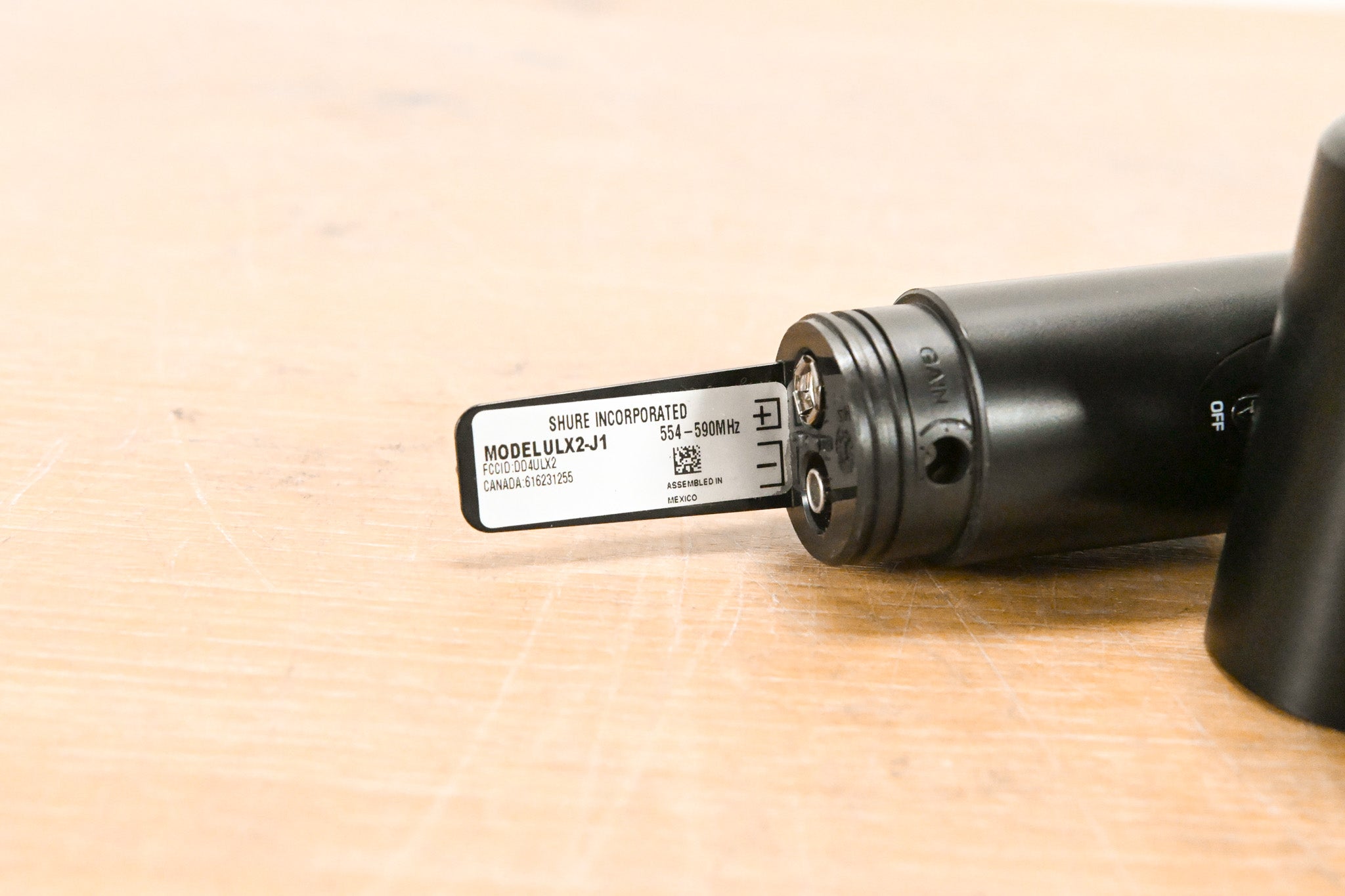 Shure ULXP24/58 Handheld Wireless System - J1 Band (NO POWER SUPPLY)