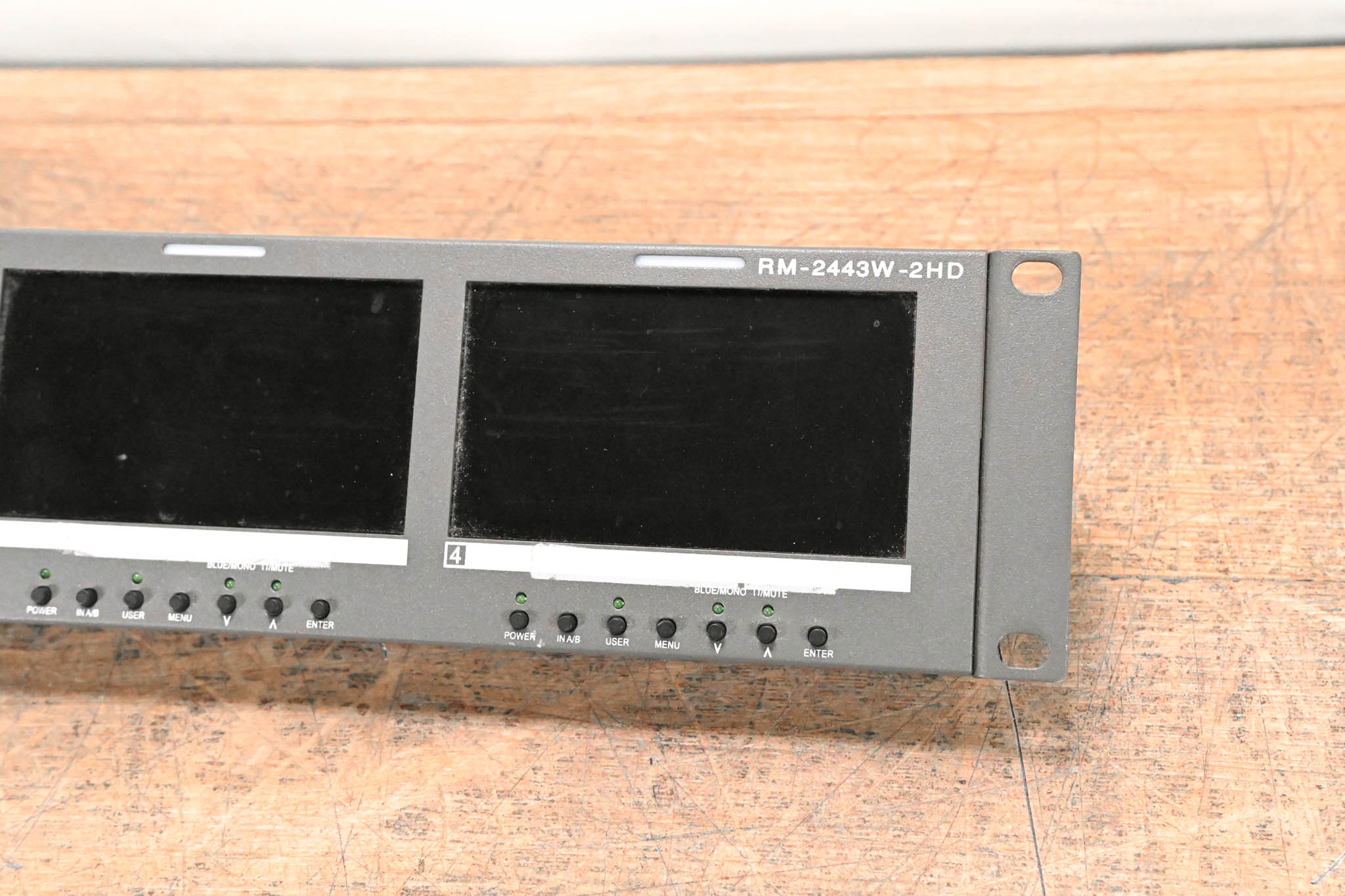 Wohler Technologies RM-2443W-2HD 4.3" Quad LCD Monitor (NO POWER SUPPLY)