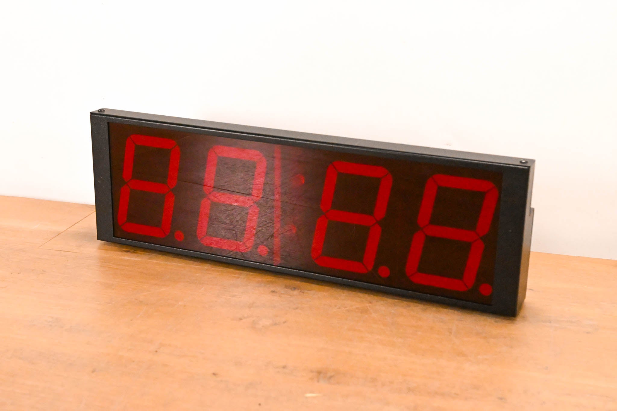 Masterclock TCD44 Time Code Display Studio Clock (NO POWER SUPPLY)
