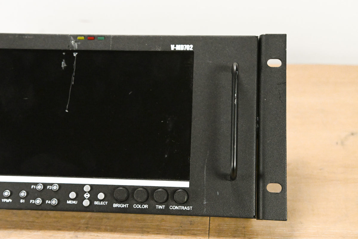 Marshall V-MD702 Dual 7" 3RU Rack Mount LCD Monitor (NO POWER SUPPLY)