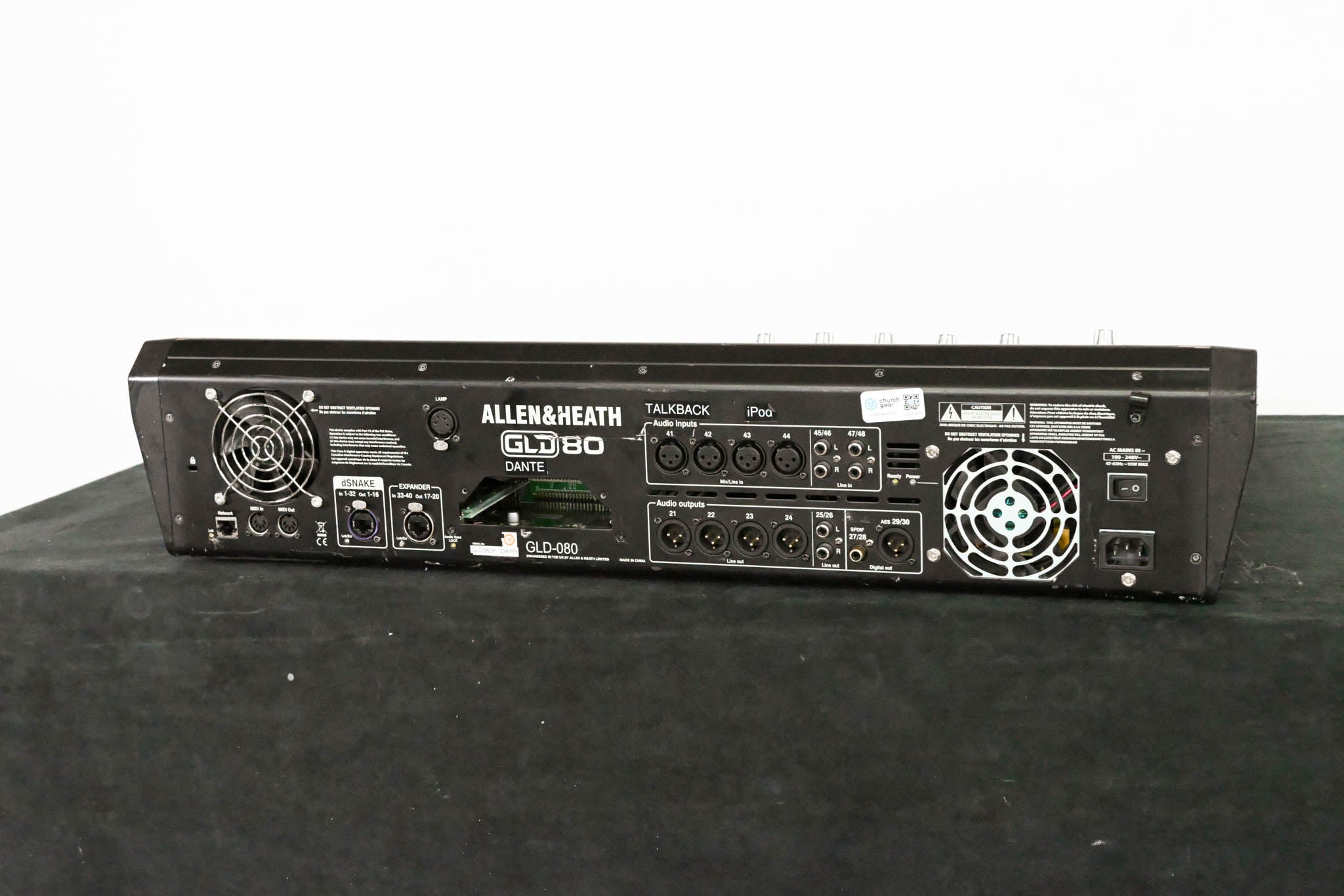 Allen & Heath GLD-80 Chrome Edition Digital Mixing Surface