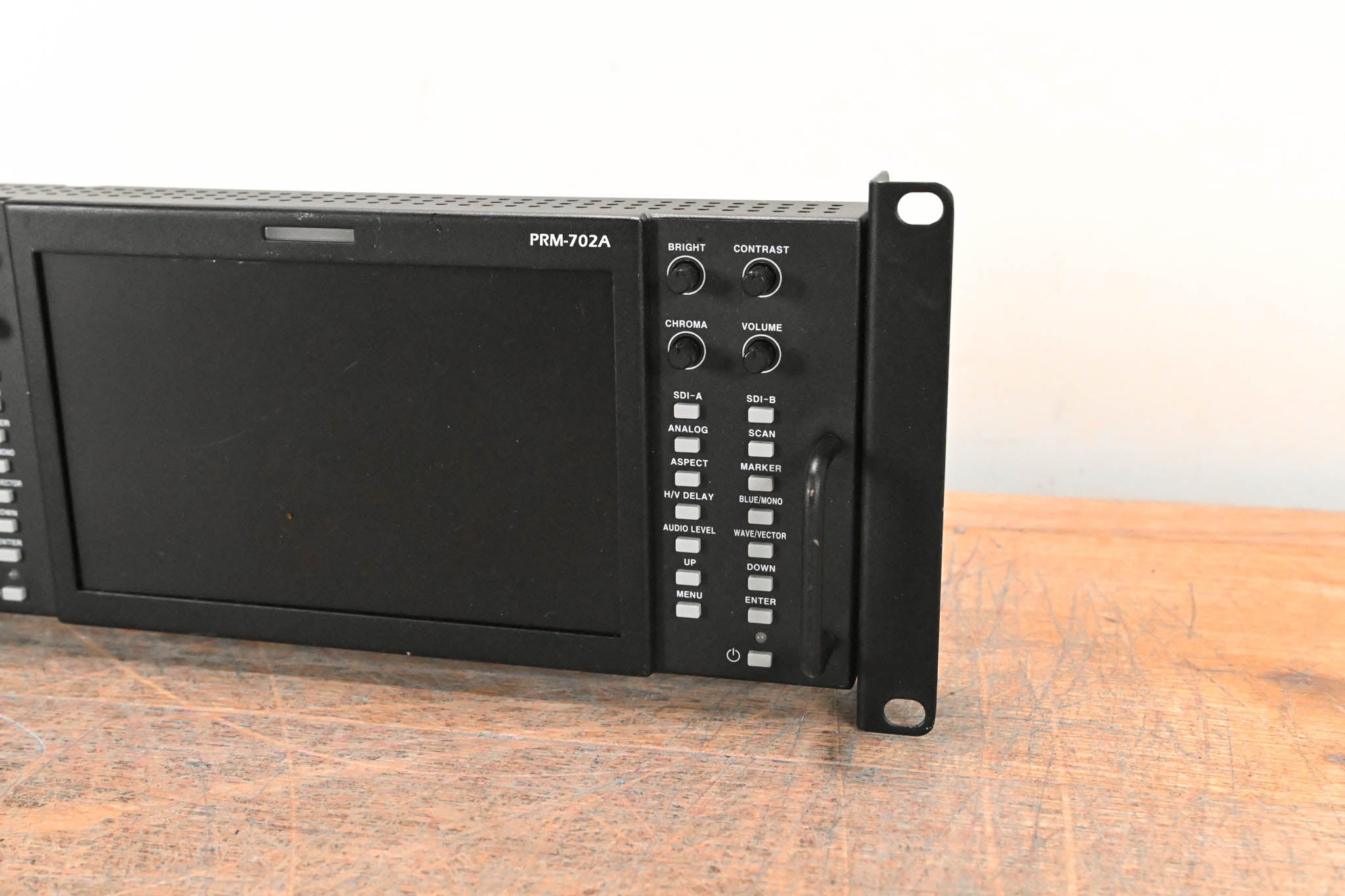 Postium PRM-702A 7" Multi Format Dual LCD Rack Monitor (NO POWER SUPPLY)