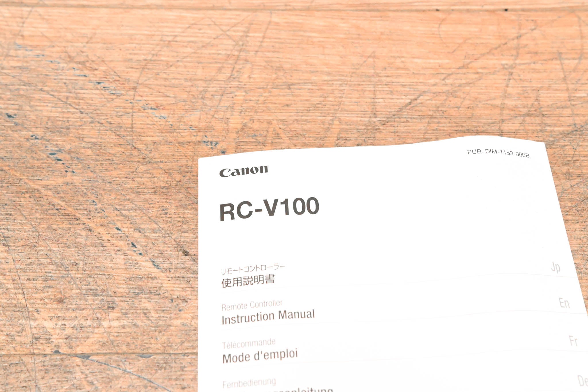 Canon RC-V100 Remote Controller