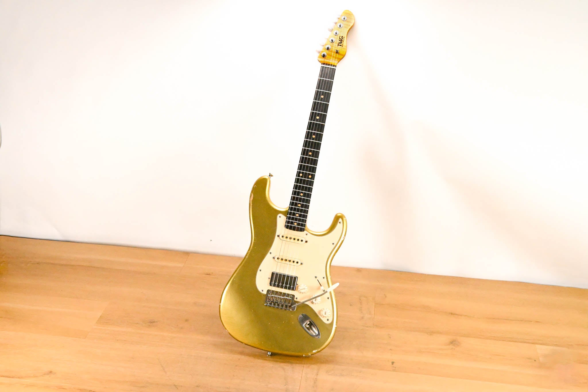 TMG Dover Custom S-Style HSS - Aged Aztec Gold
