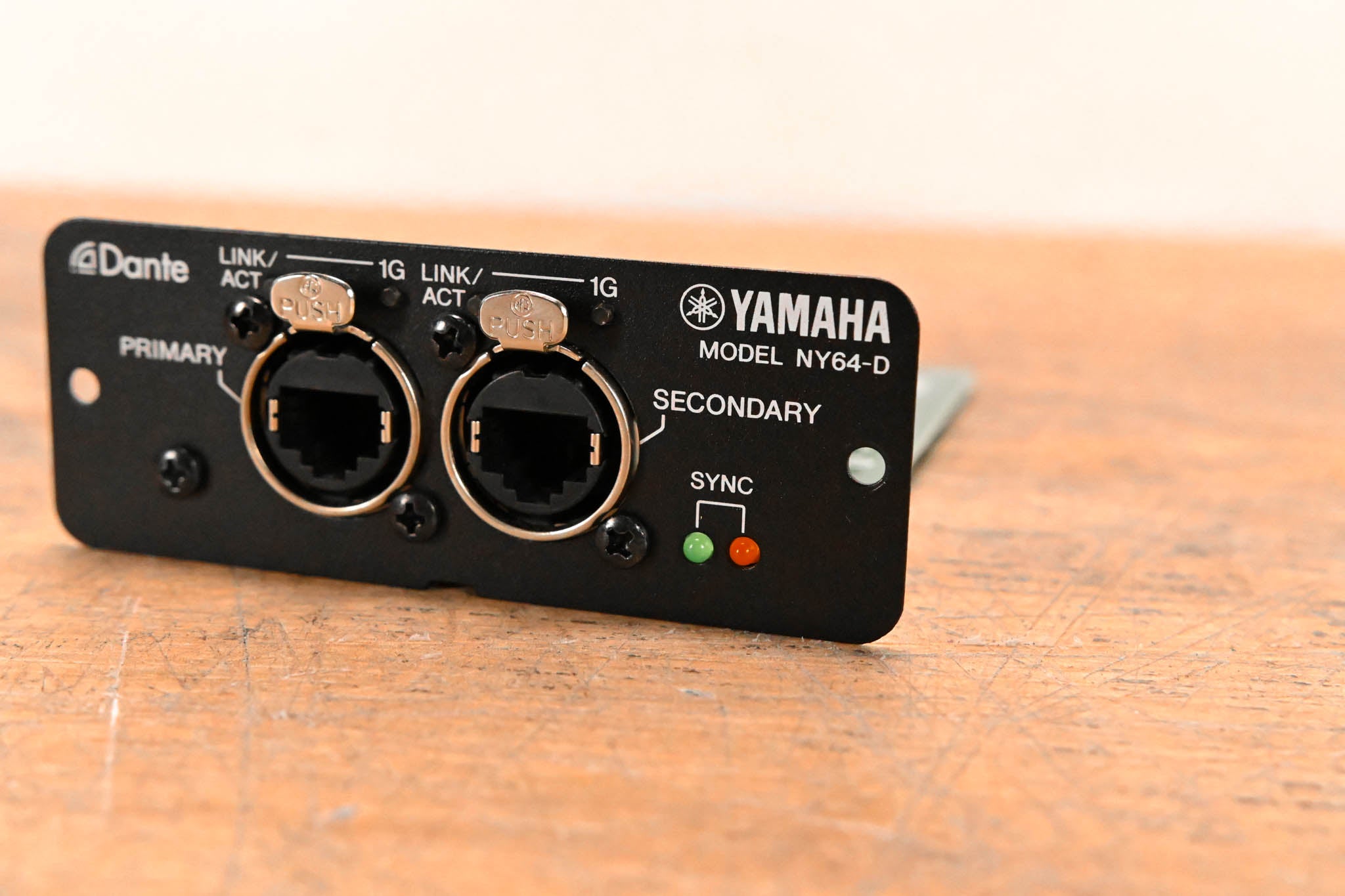 Yamaha NY64-D Dante I/O Expansion Card for TF Mixers