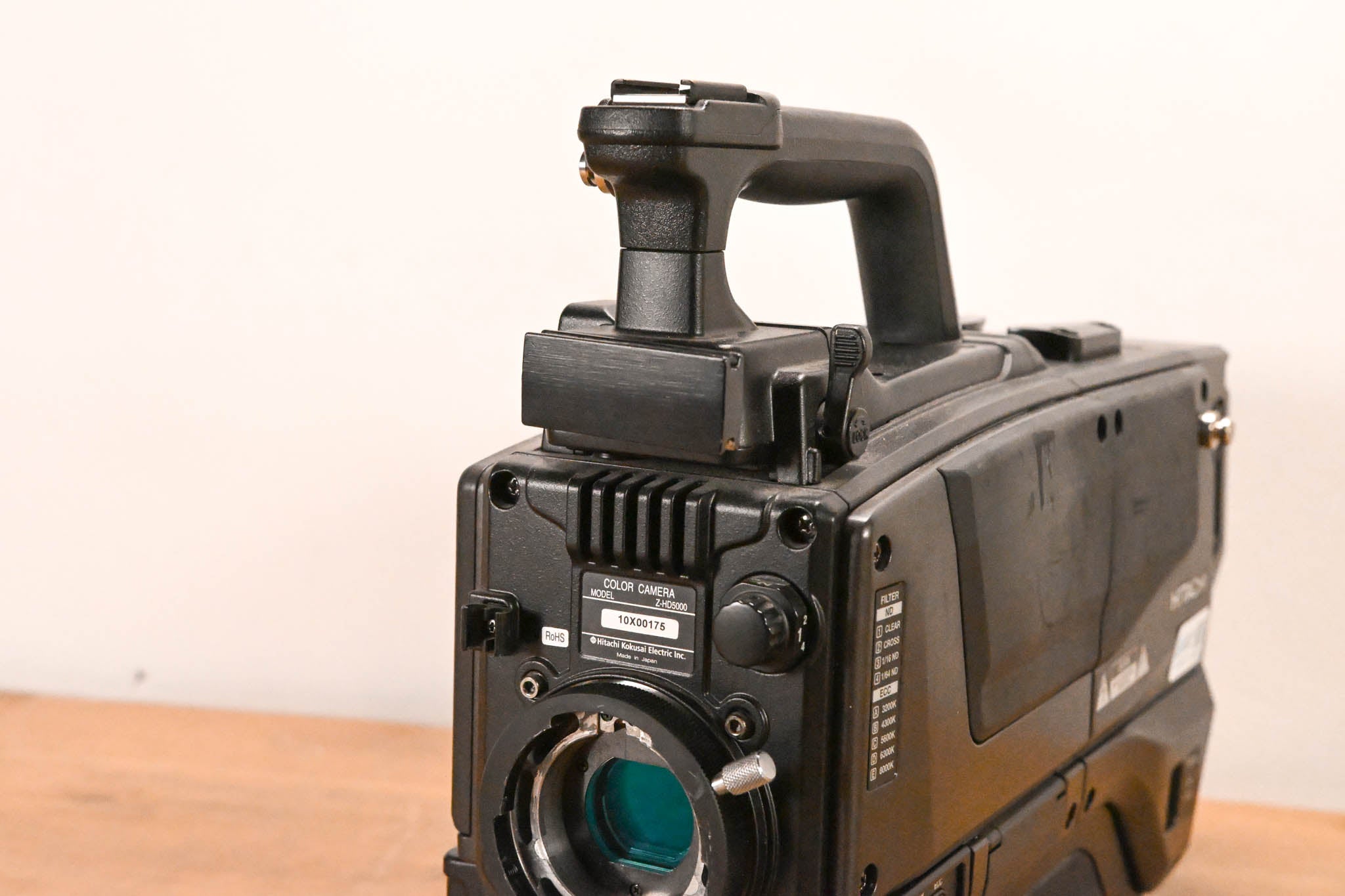 Hitachi Z-HD5000 HDTV Camera with CA-HF1000 Camera Adaptor