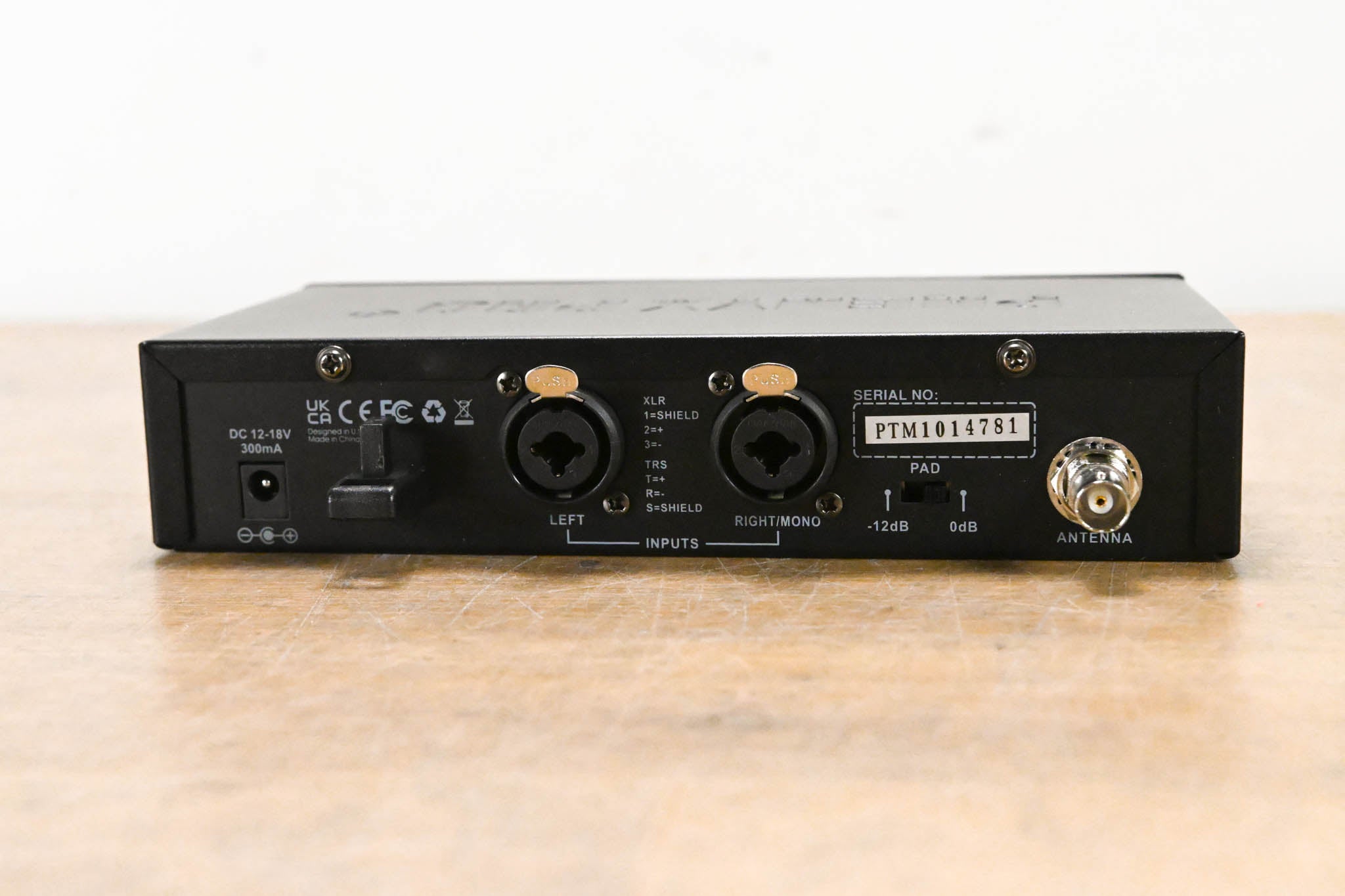 Phenyx Pro PTM-10 Stereo Wireless In-Ear Monitor System - 902-928 MHz