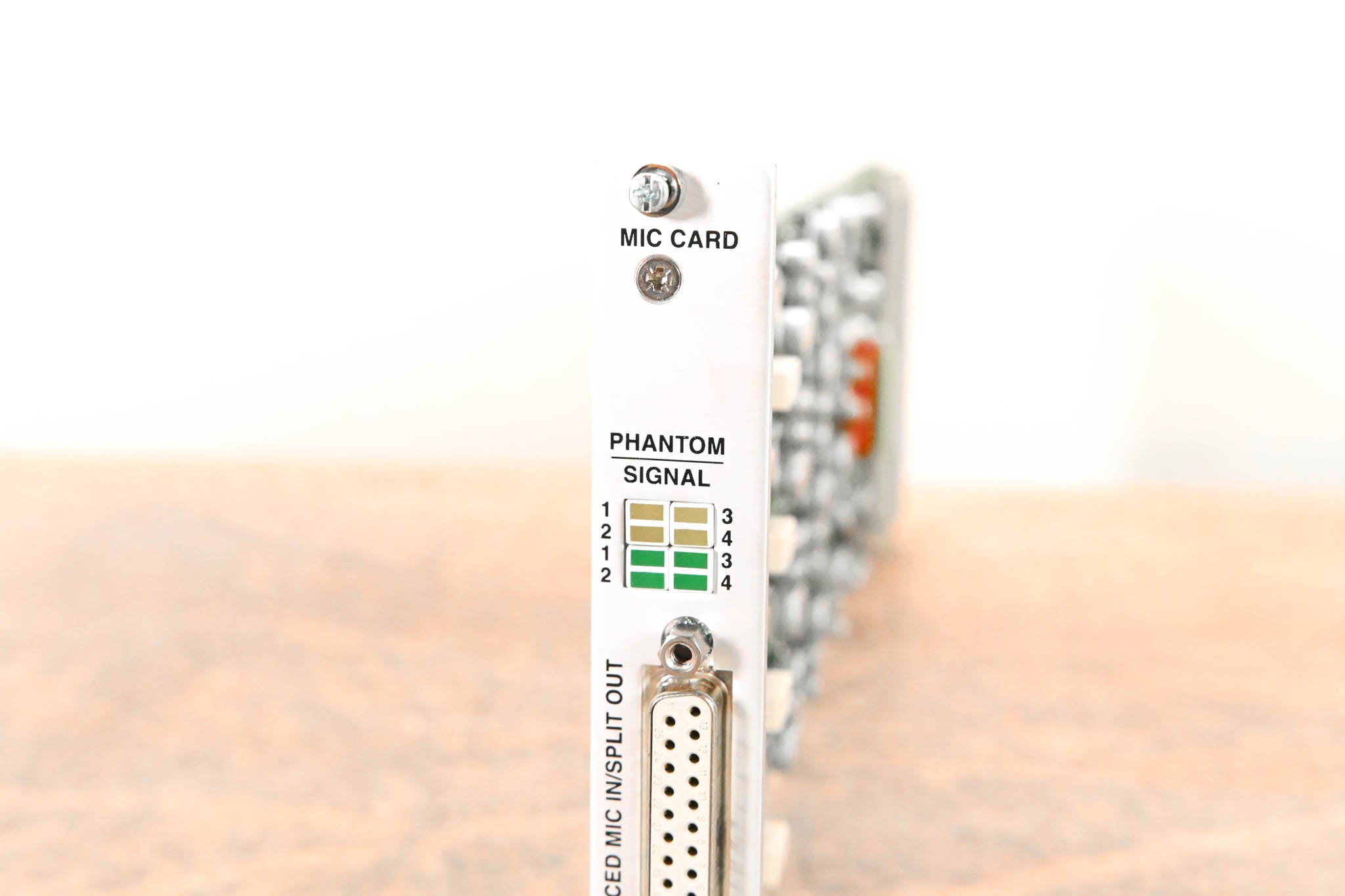 Studer Mic/Line In Card for D21m Modular I/O System